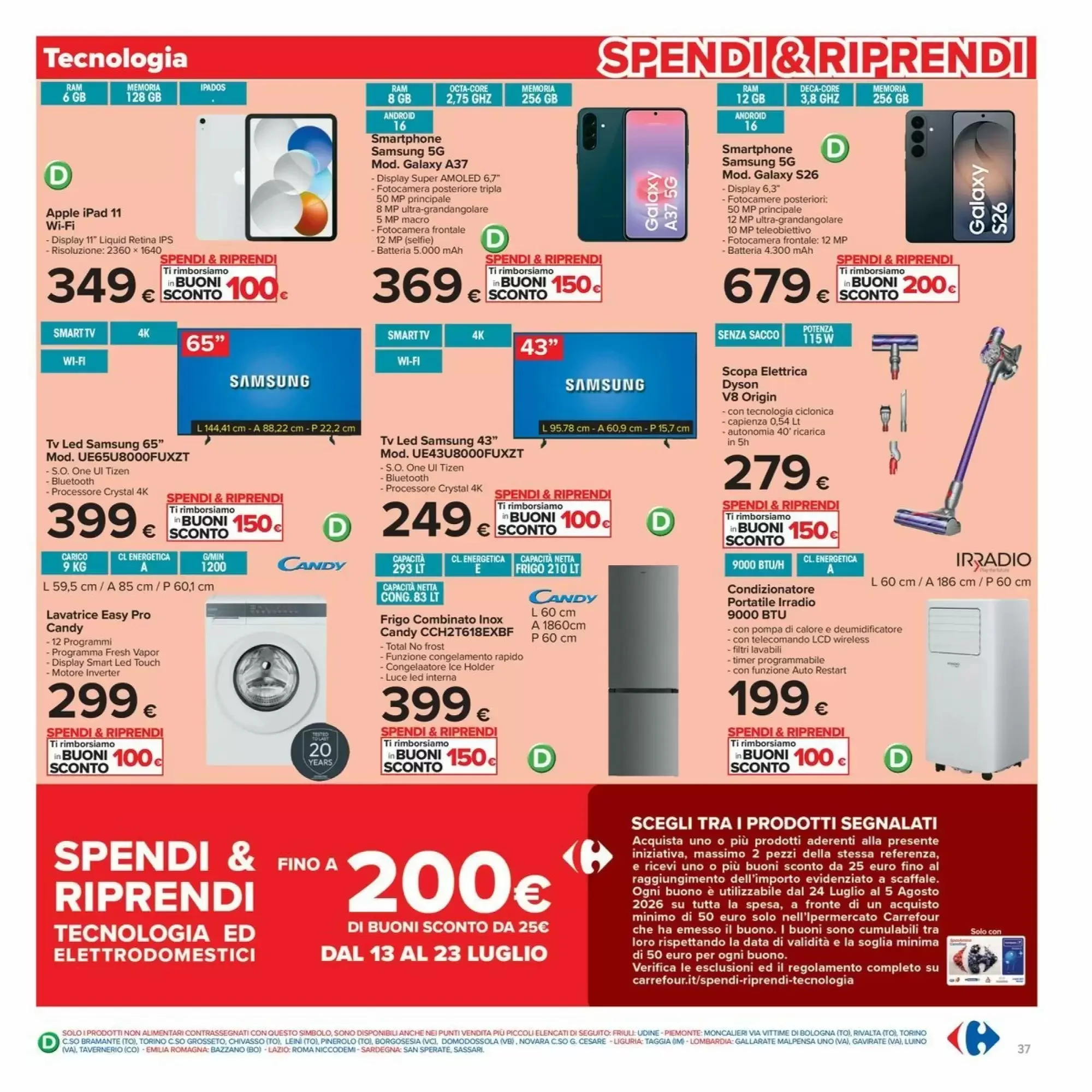 Volantino Carrefour Iper Volantino Carrefour Iper pagina 37