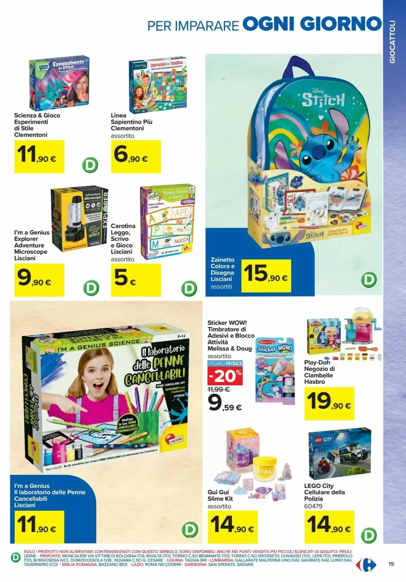 Volantino Carrefour Iper Volantino Carrefour Iper pagina 19
