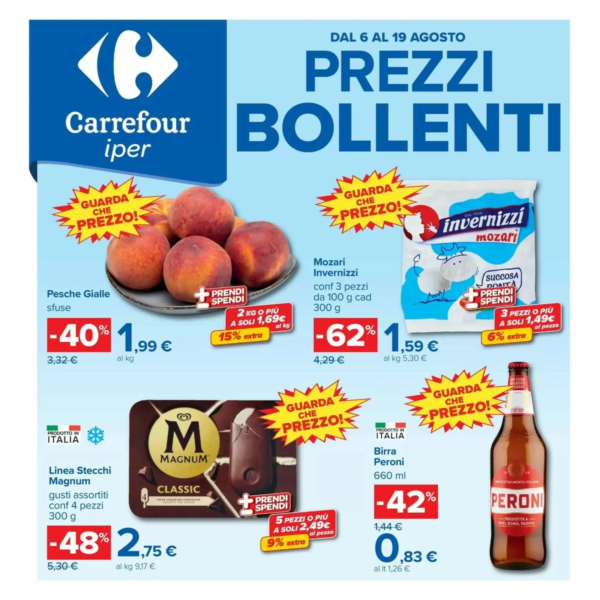 Copertina Carrefour Iper - Volantino Carrefour Iper