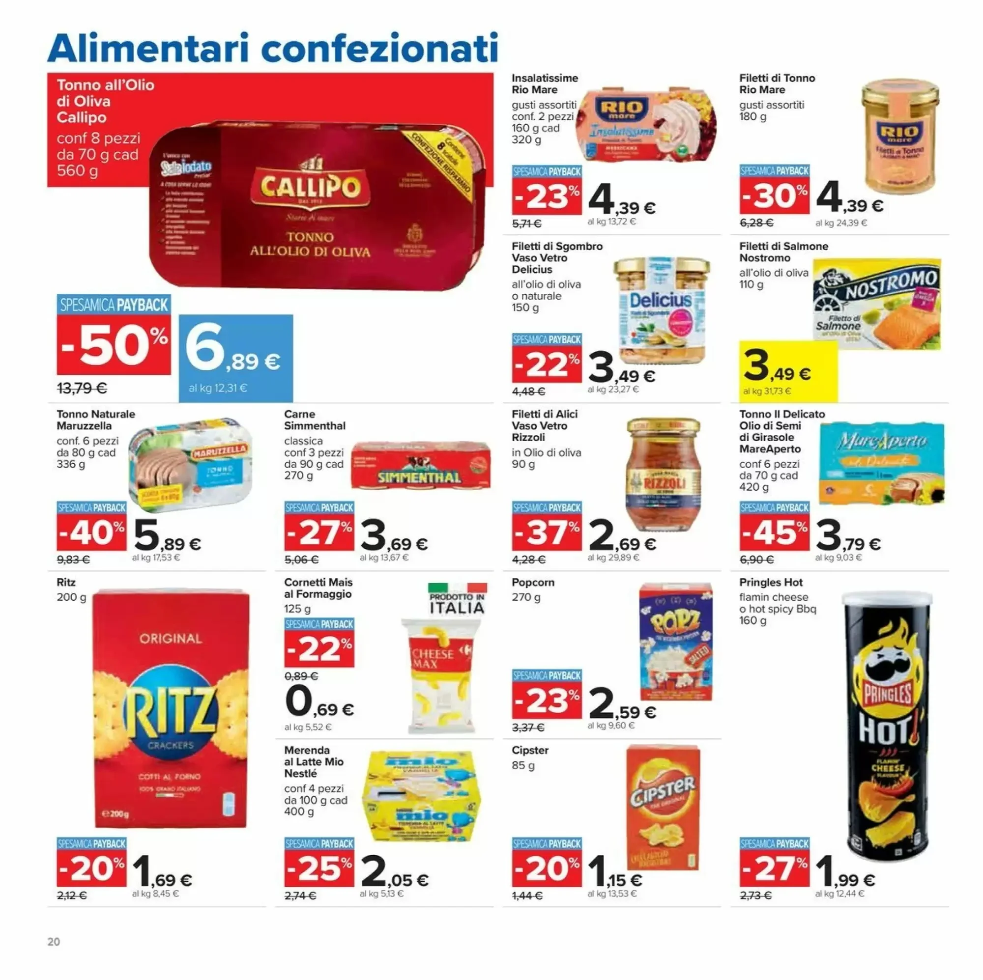 Volantino Carrefour Iper Volantino Carrefour Iper pagina 20