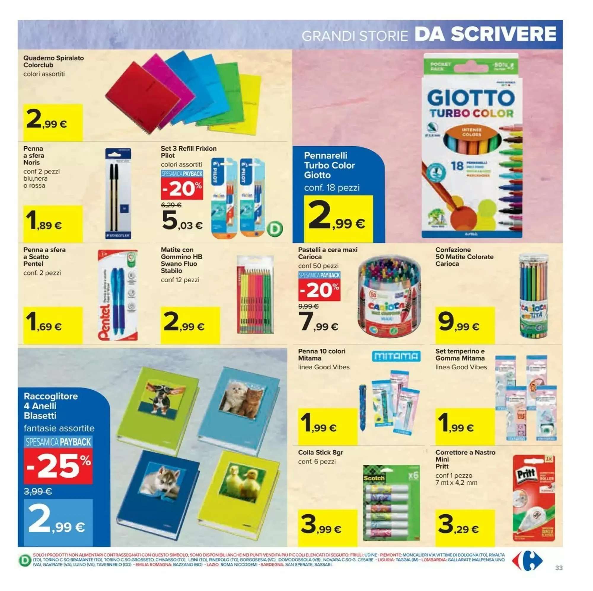 Volantino Carrefour Iper Volantino Carrefour Iper pagina 33