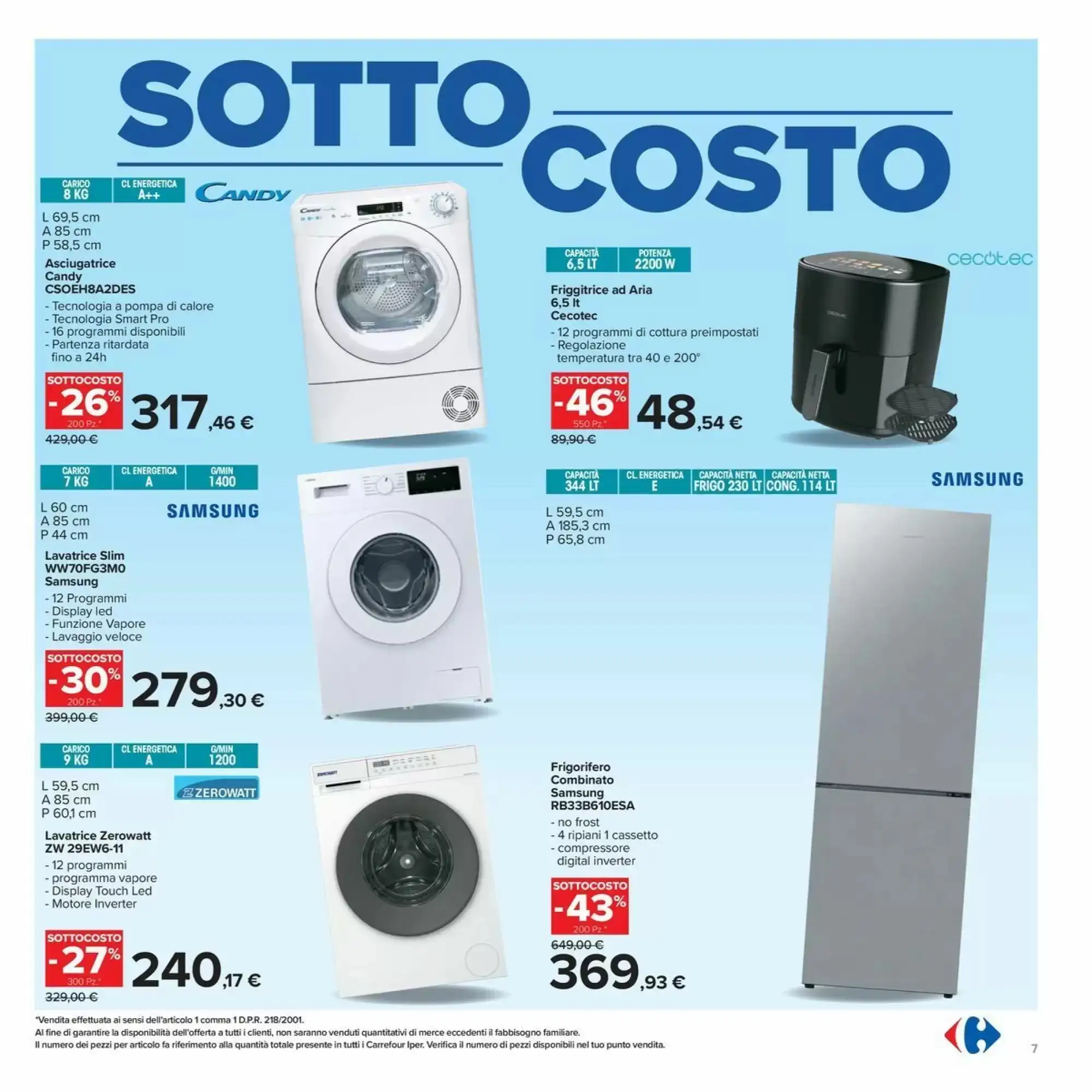 Volantino Carrefour Iper Volantino Carrefour Iper pagina 7