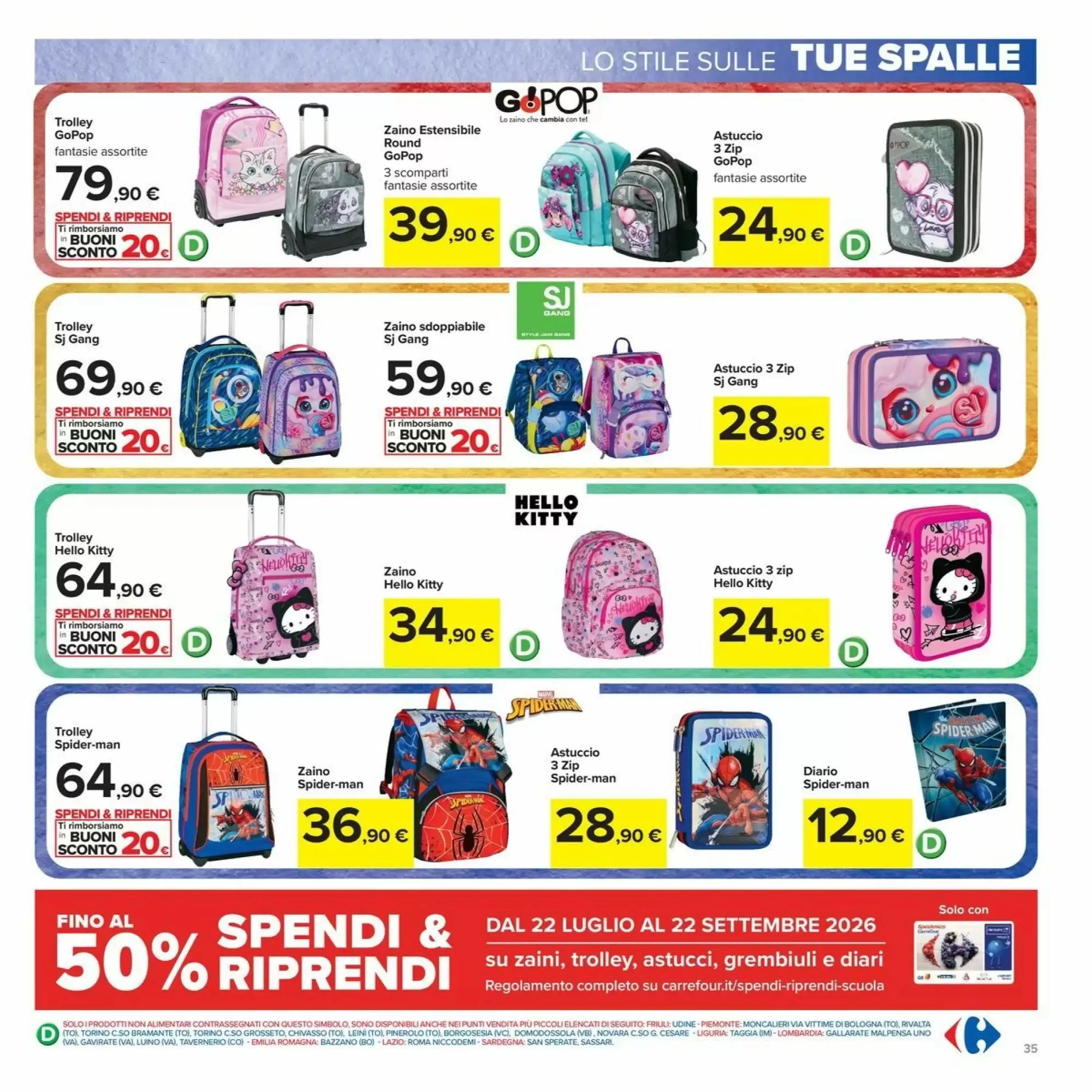 Volantino Carrefour Iper Volantino Carrefour Iper pagina 35