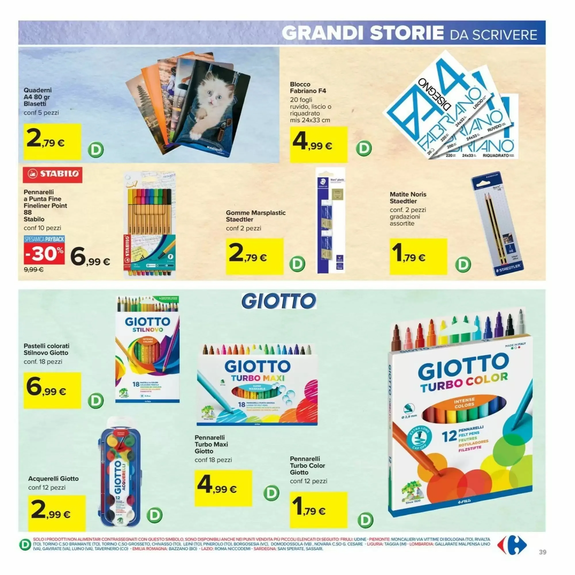 Volantino Carrefour Iper Volantino Carrefour Iper pagina 39