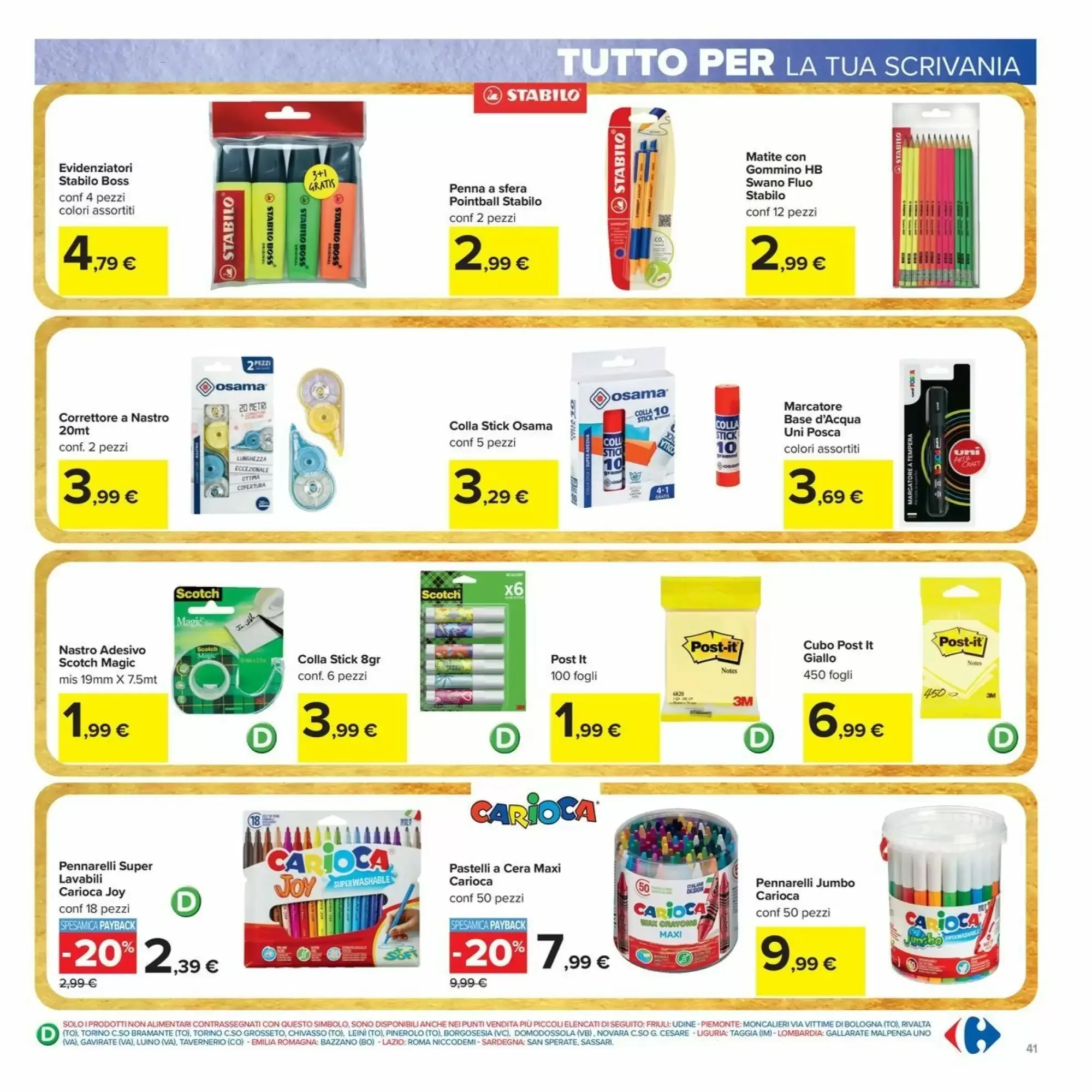 Volantino Carrefour Iper Volantino Carrefour Iper pagina 41