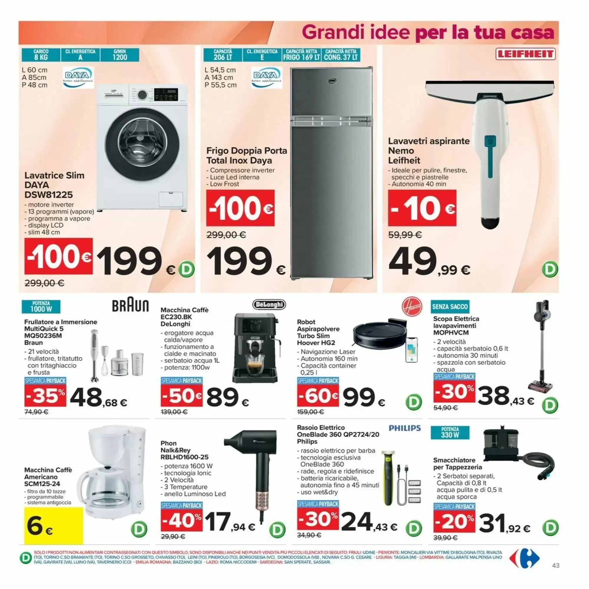 Volantino Carrefour Iper Volantino Carrefour Iper pagina 43
