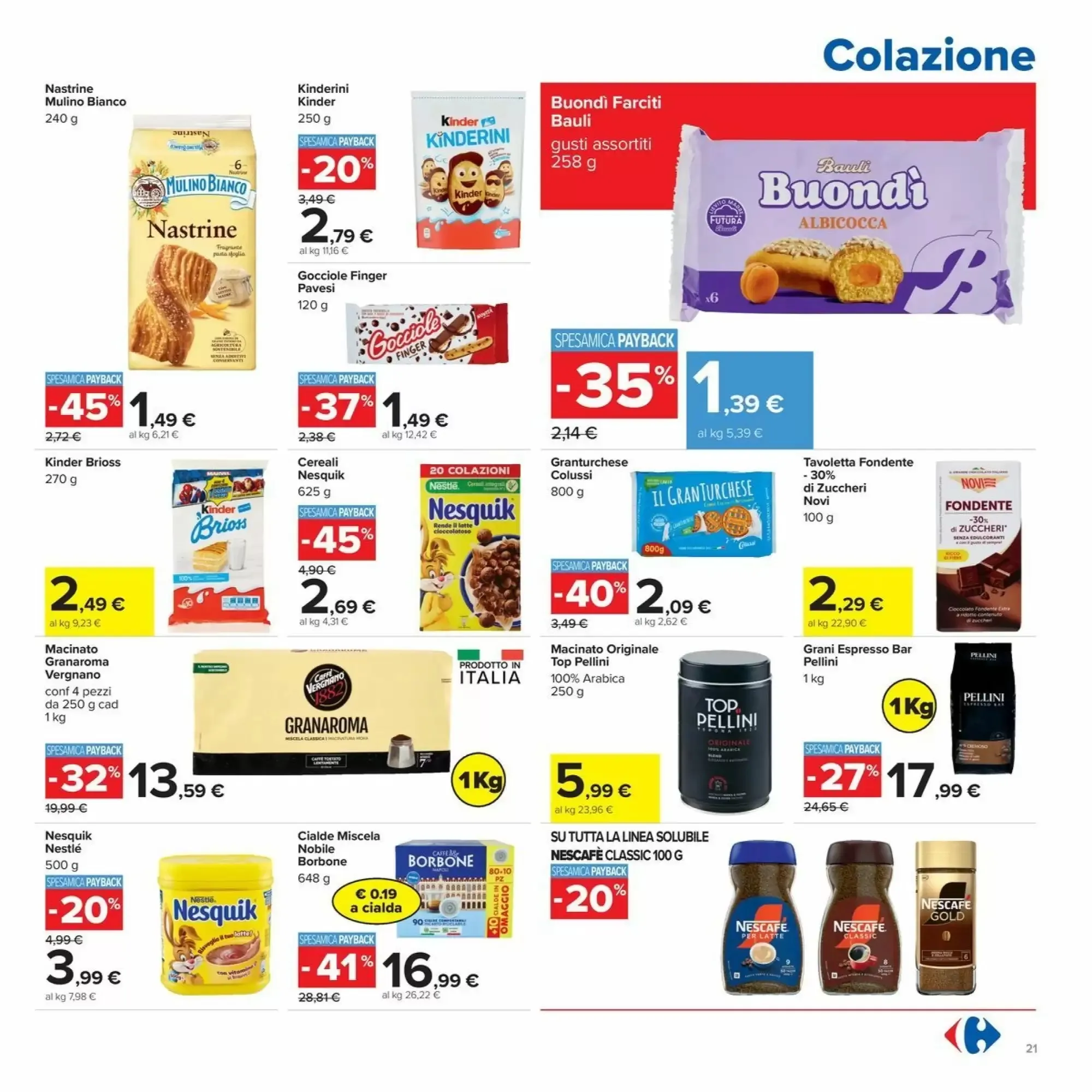 Volantino Carrefour Iper Volantino Carrefour Iper pagina 21