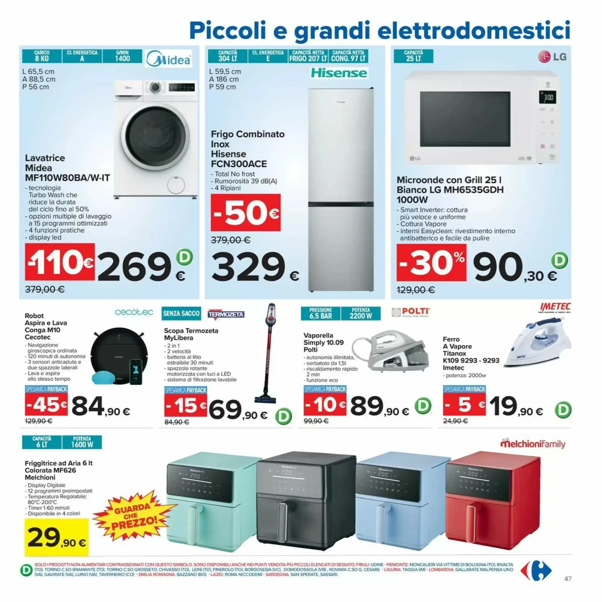 Volantino Carrefour Iper Volantino Carrefour Iper pagina 47