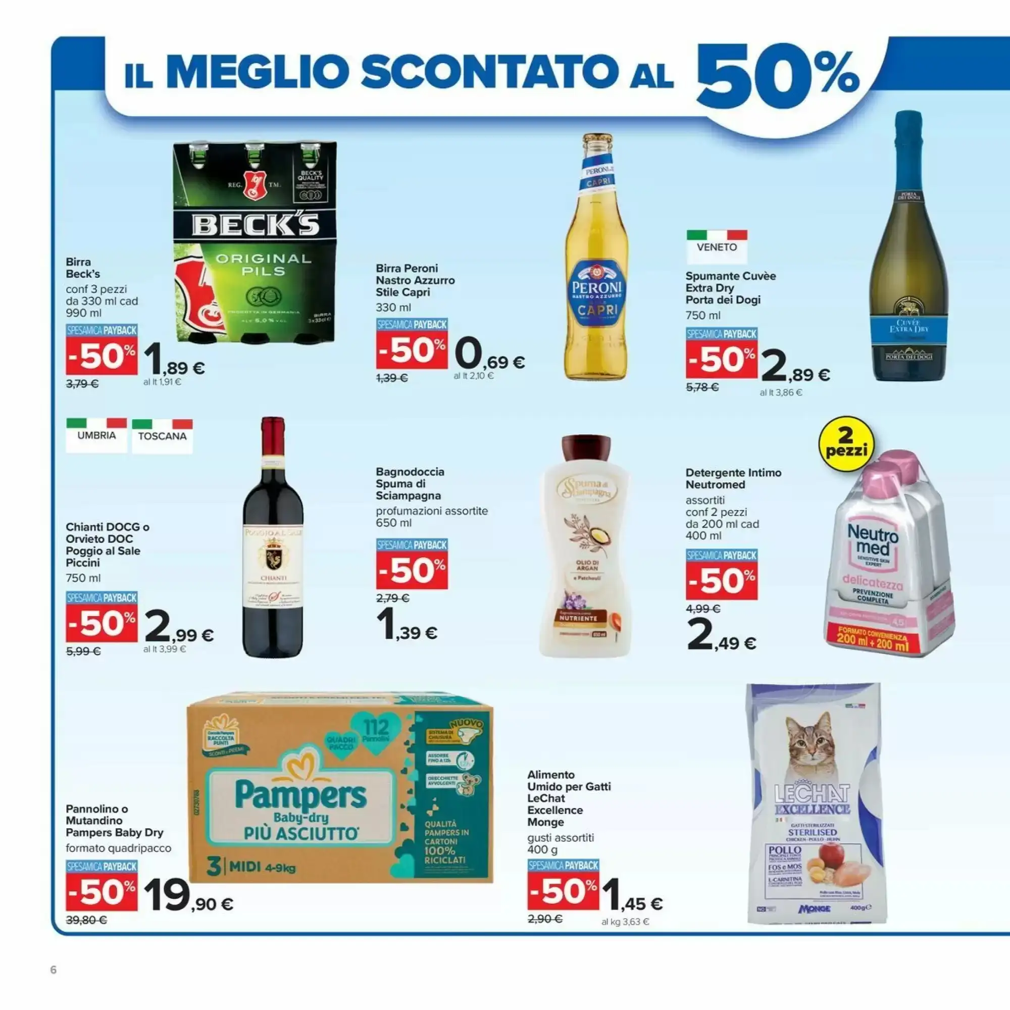 Volantino Carrefour Iper Volantino Carrefour Iper pagina 6