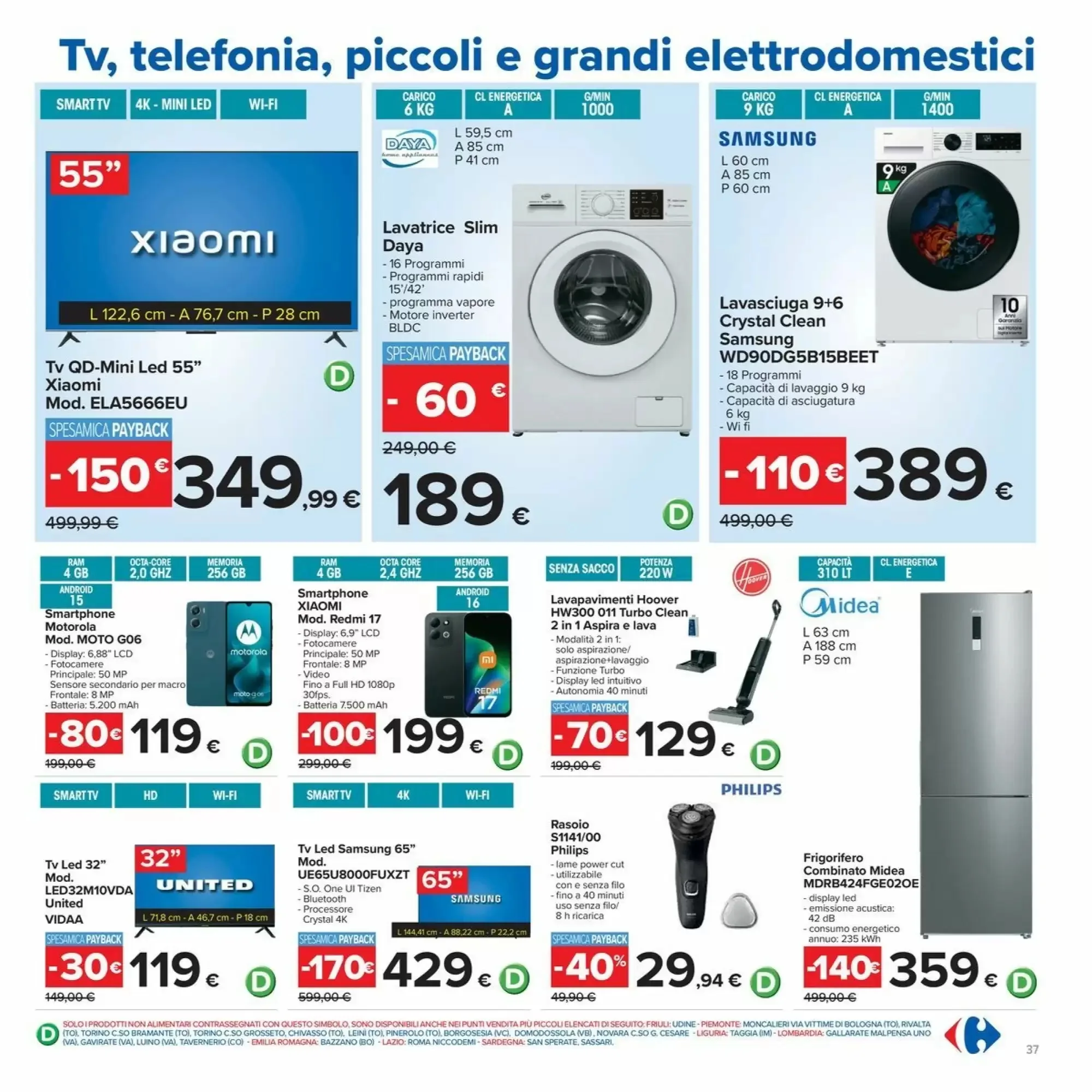 Volantino Carrefour Iper Volantino Carrefour Iper pagina 37