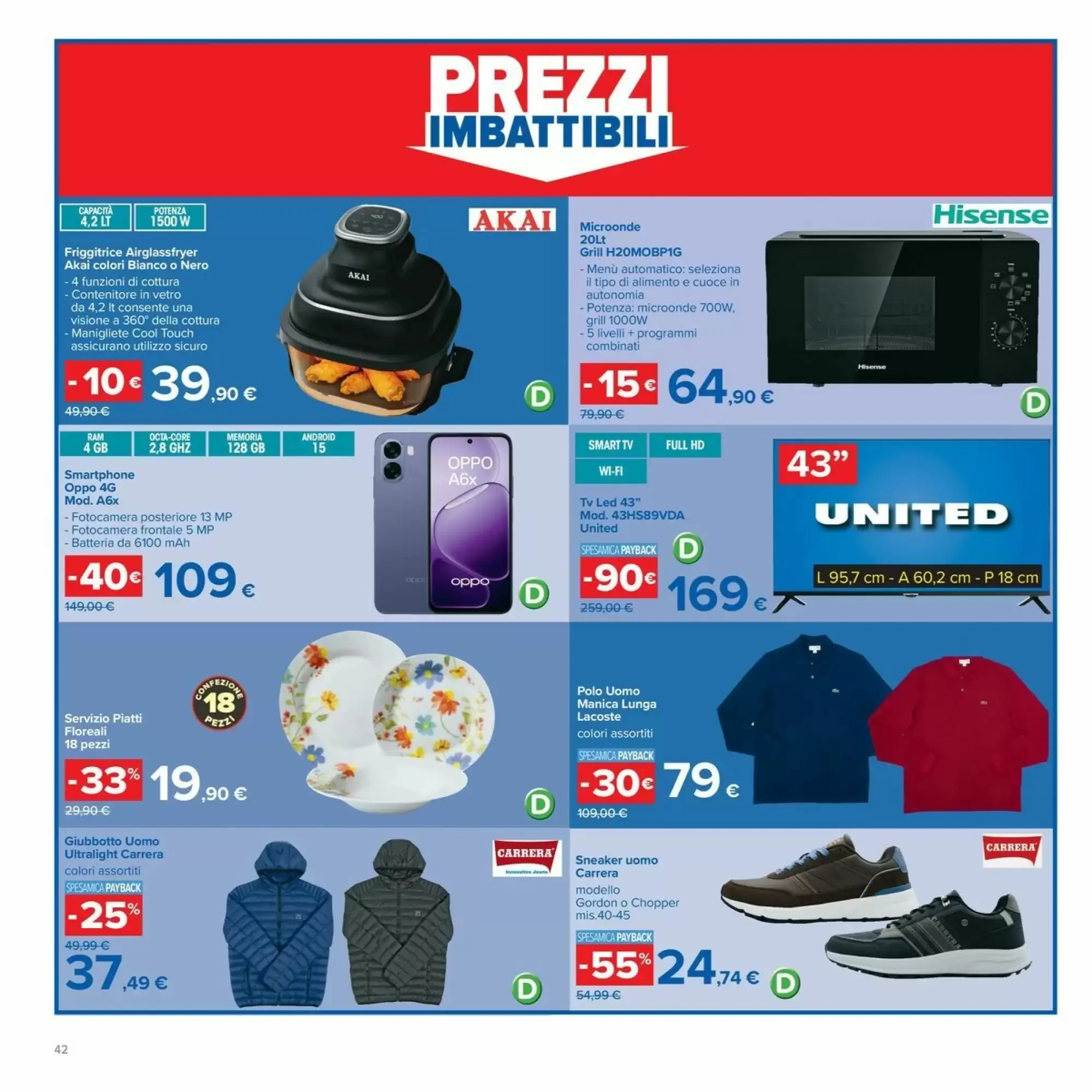 Volantino Carrefour Iper Volantino Carrefour Iper pagina 42