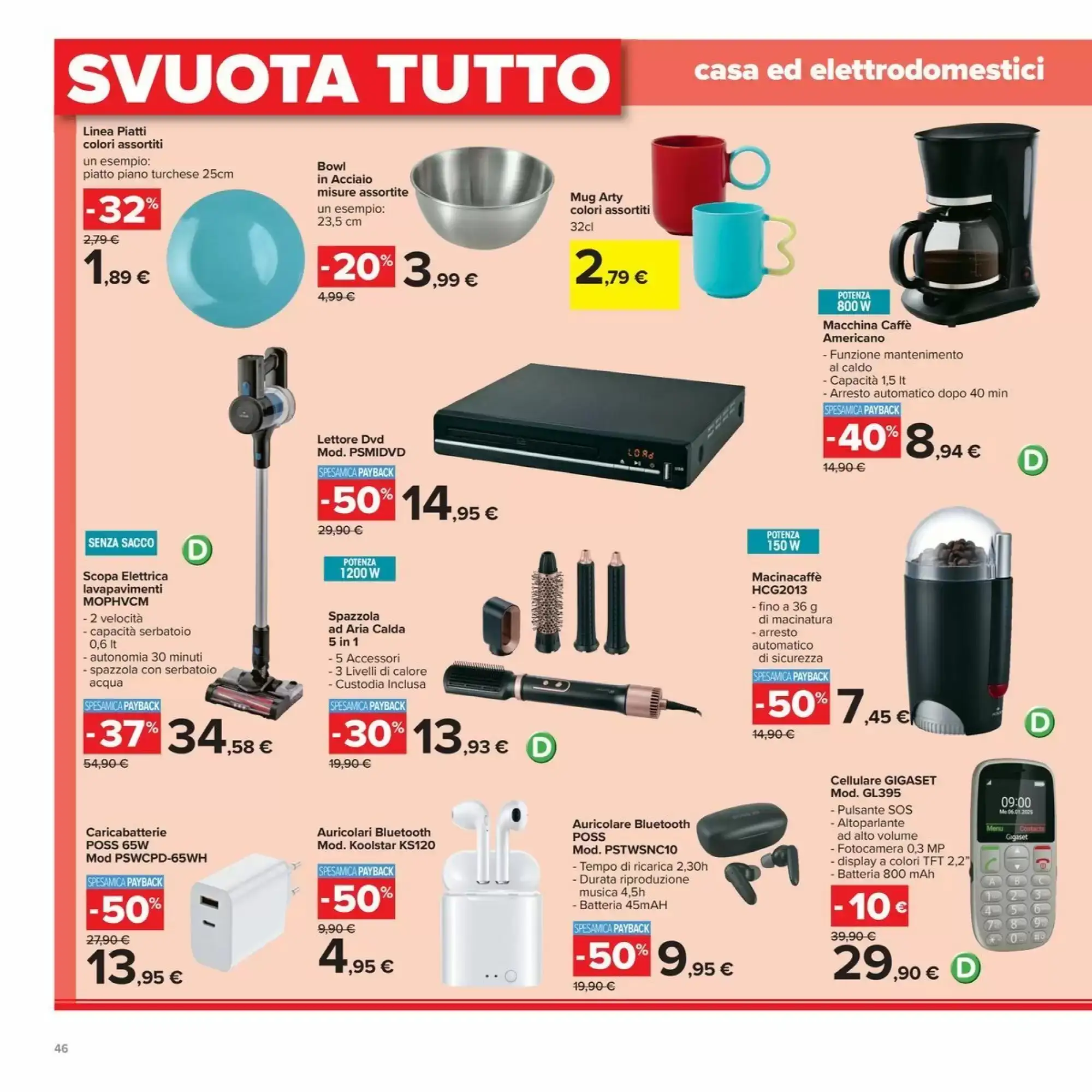 Volantino Carrefour Iper Volantino Carrefour Iper pagina 46