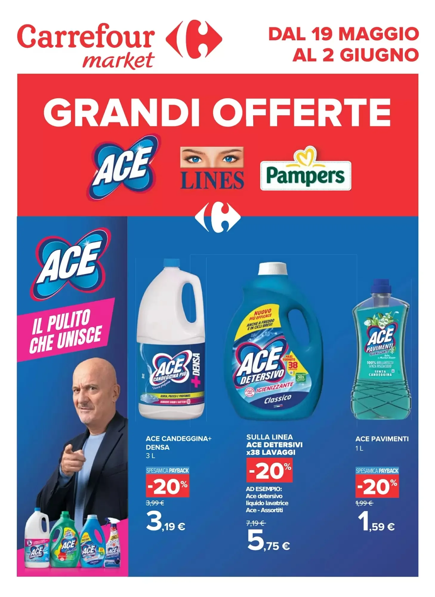 Copertina Carrefour Market - Volantino Carrefour Market