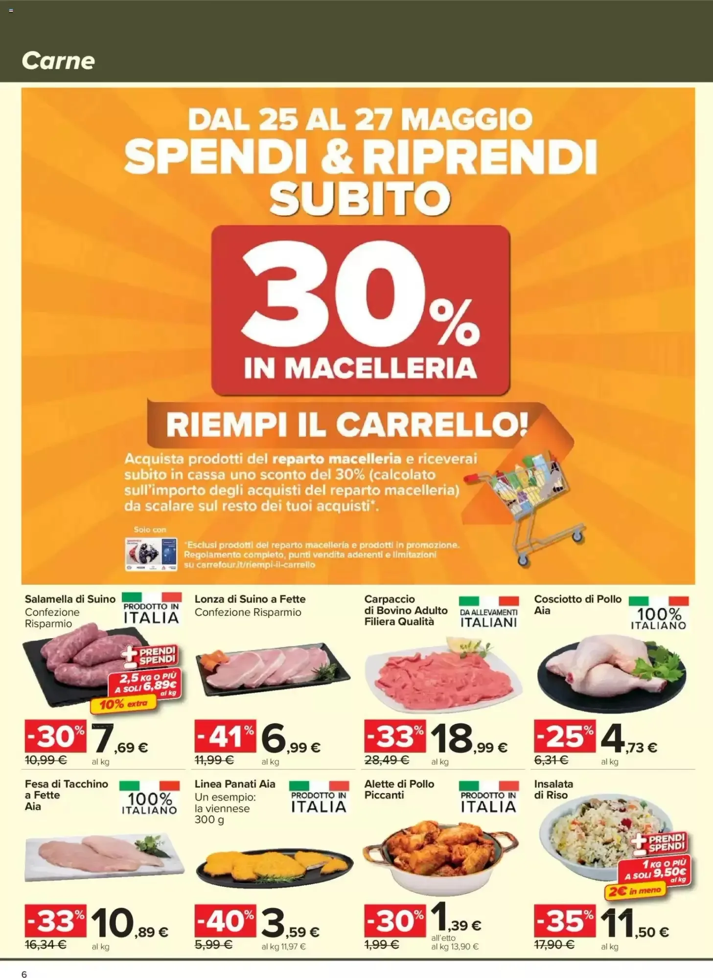 Volantino Carrefour Market Volantino Carrefour Market pagina 6