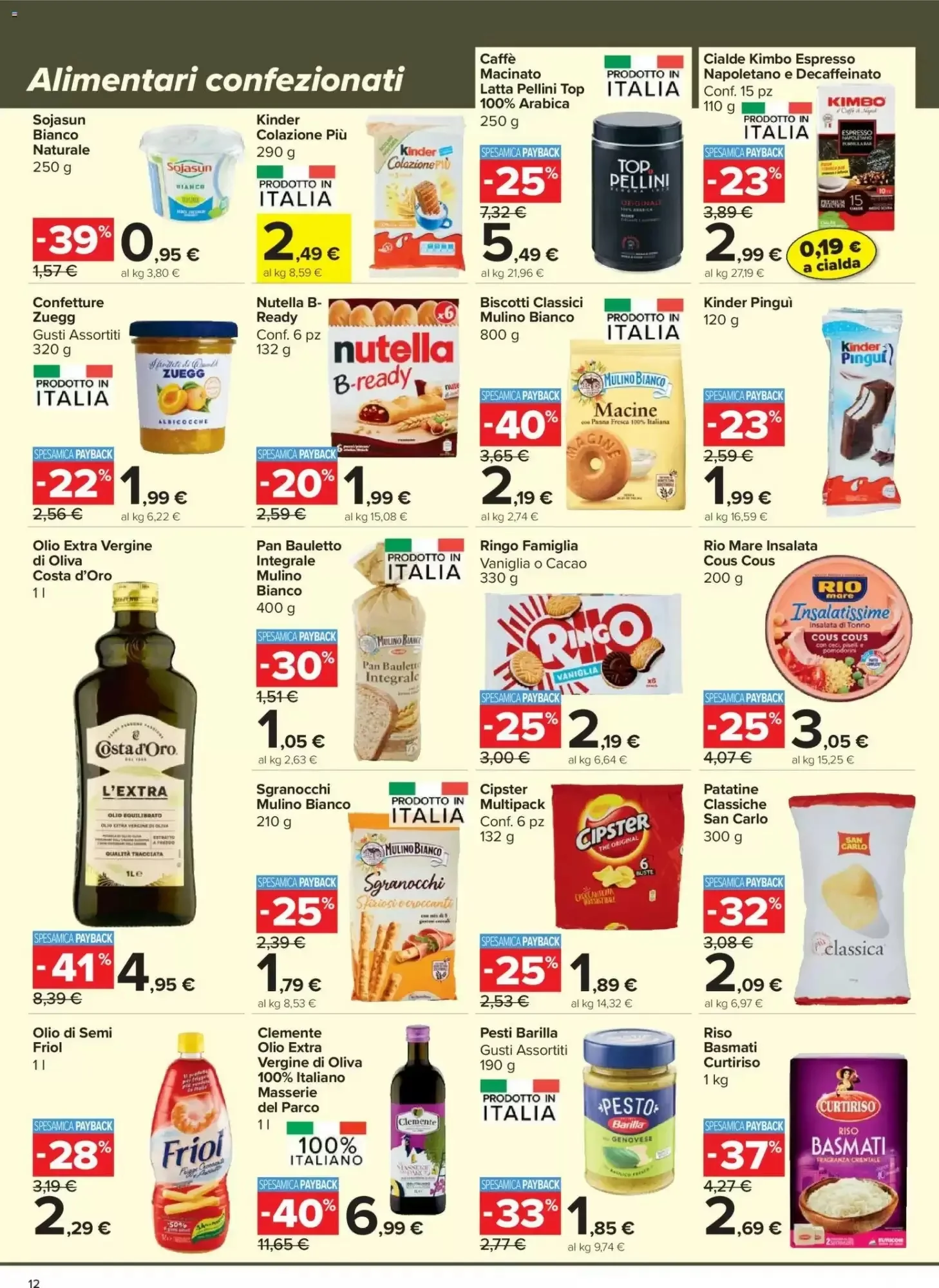 Volantino Carrefour Market Volantino Carrefour Market pagina 12