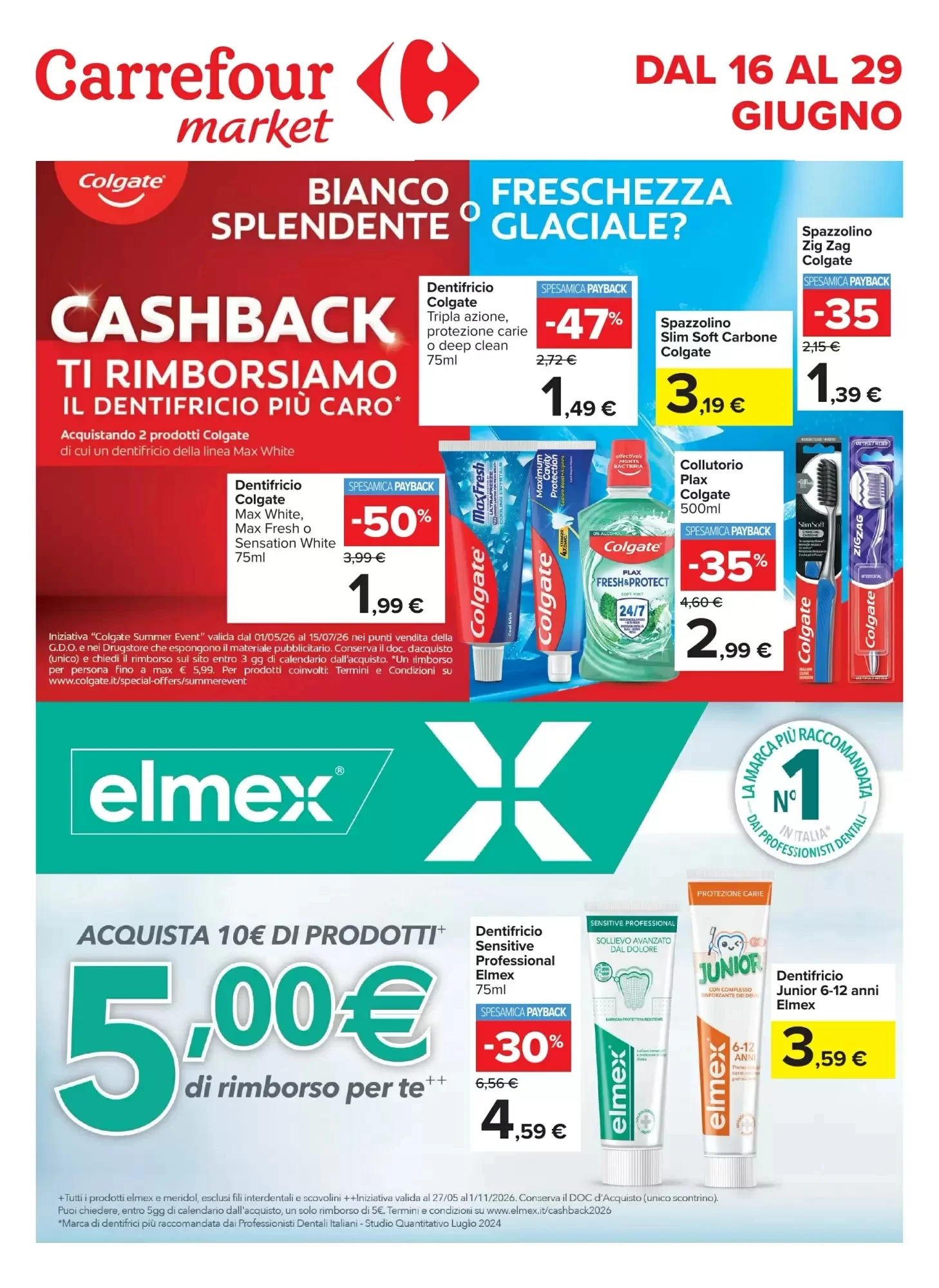 Copertina Carrefour Market - Volantino Carrefour Market