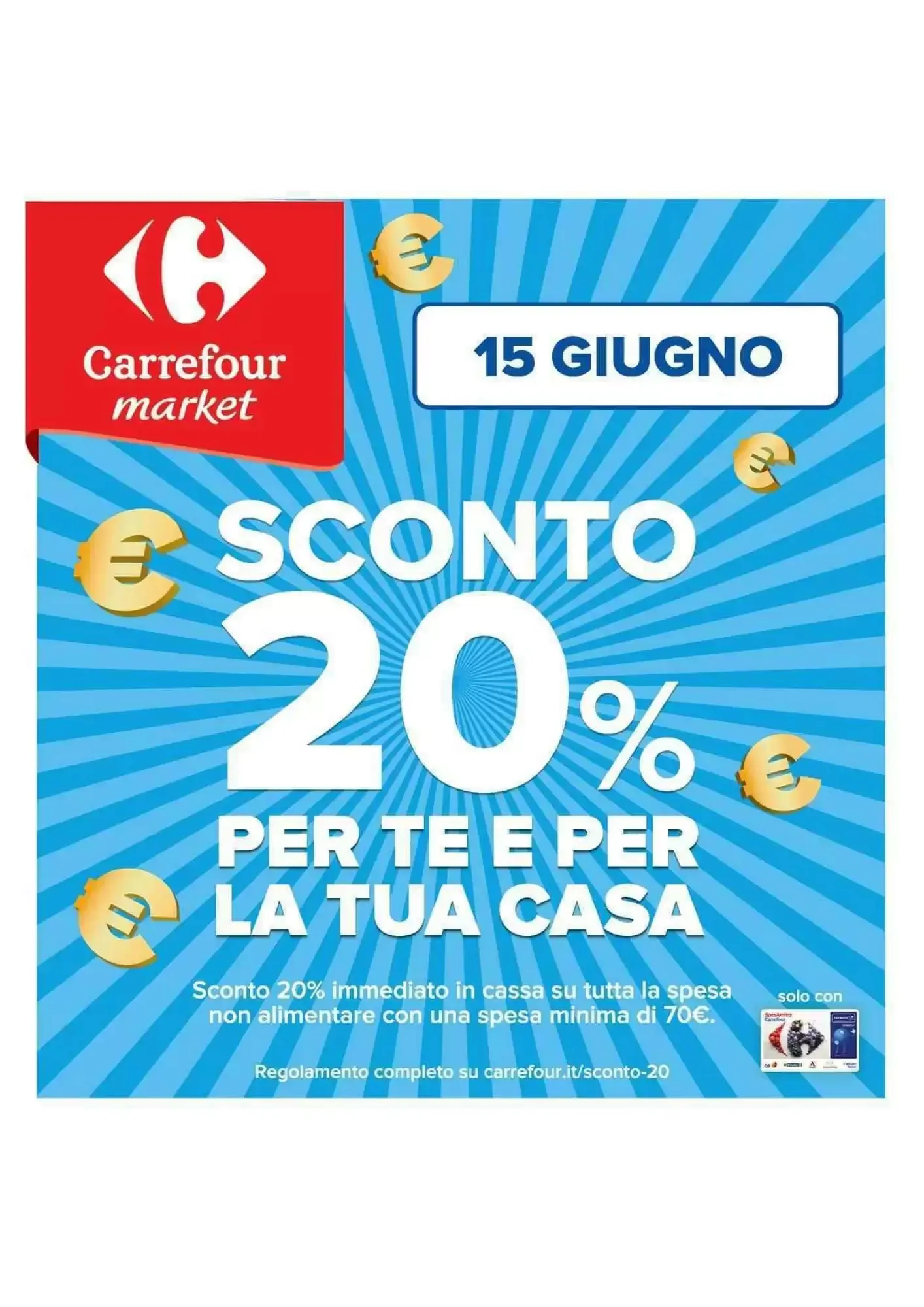 Copertina Carrefour Market - Volantino Carrefour Market