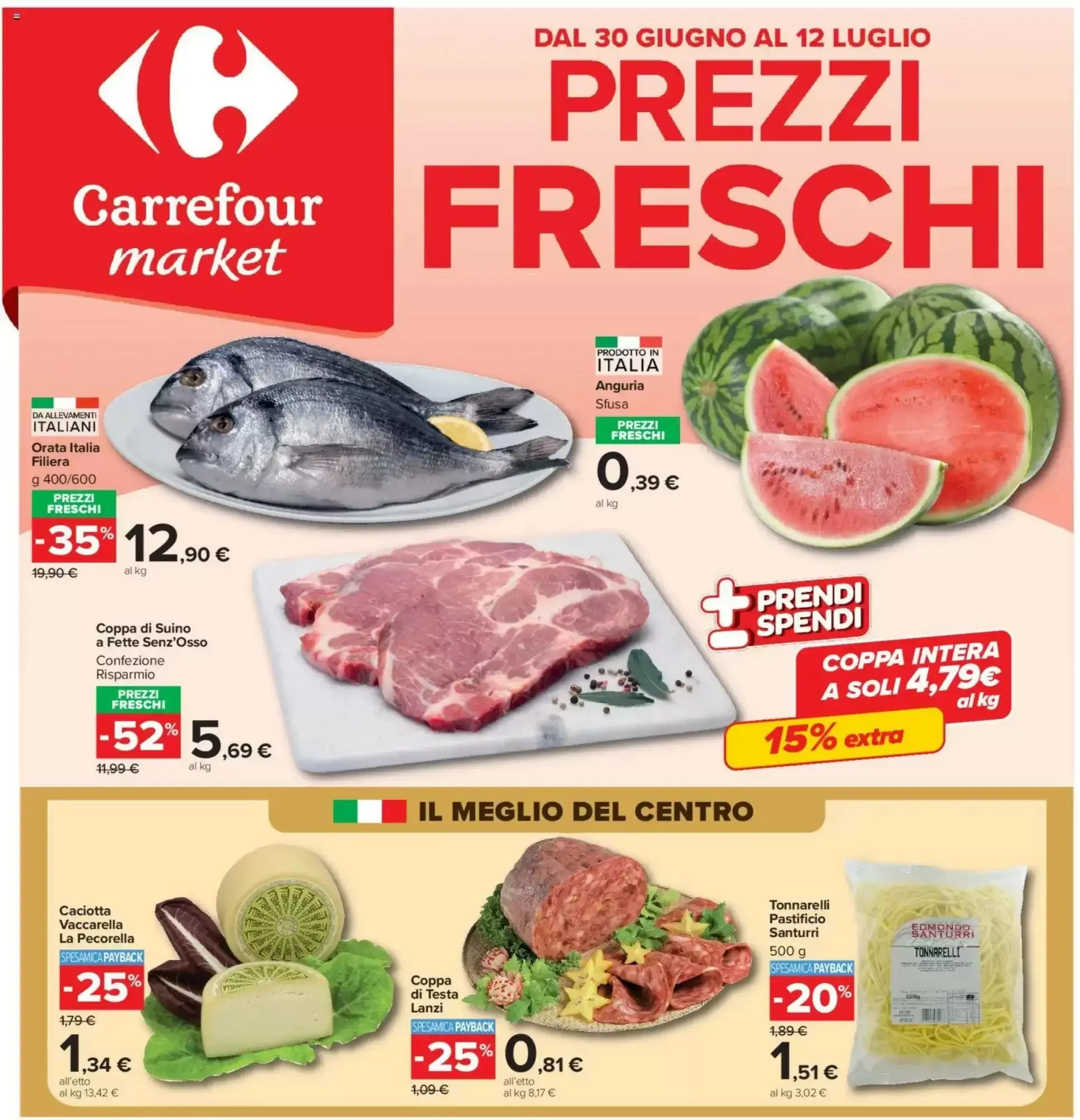 Copertina Carrefour Market - Volantino Carrefour Market