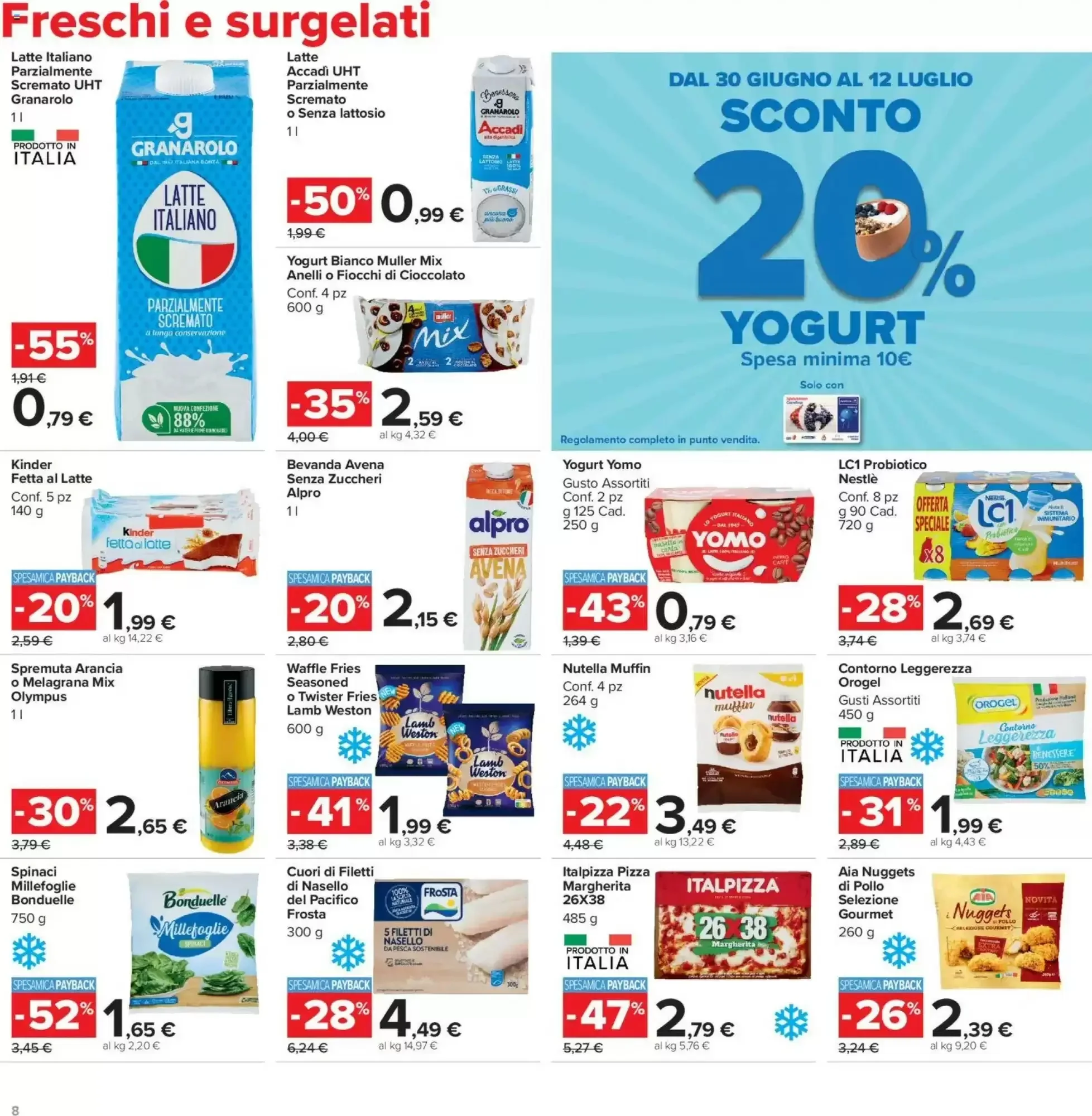 Volantino Carrefour Market Volantino Carrefour Market pagina 8