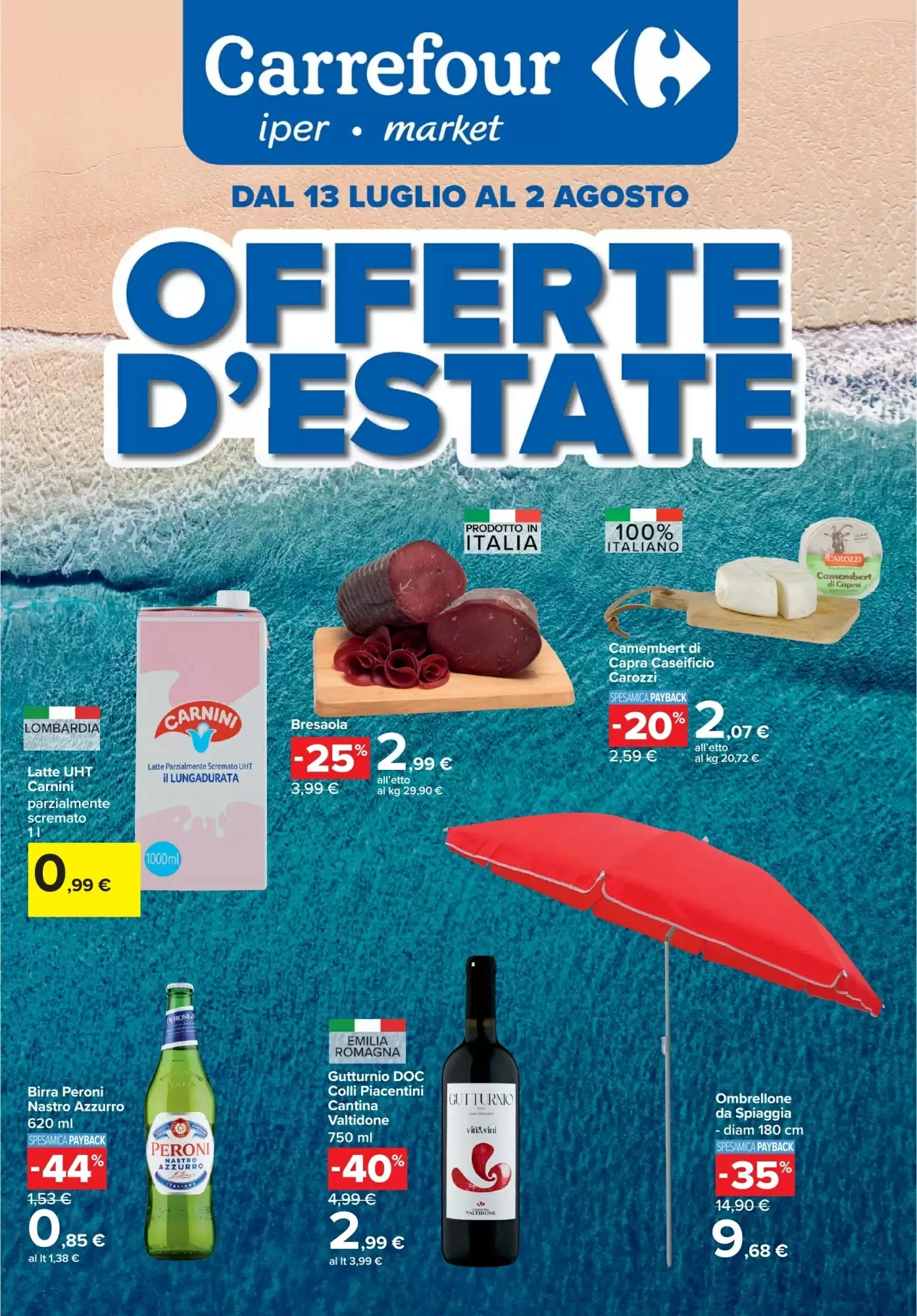 Copertina Carrefour Market - Volantino Carrefour Market