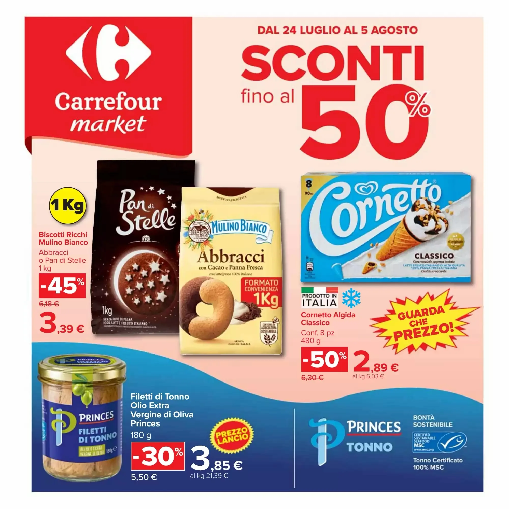 Copertina Carrefour Market - Volantino Carrefour Market