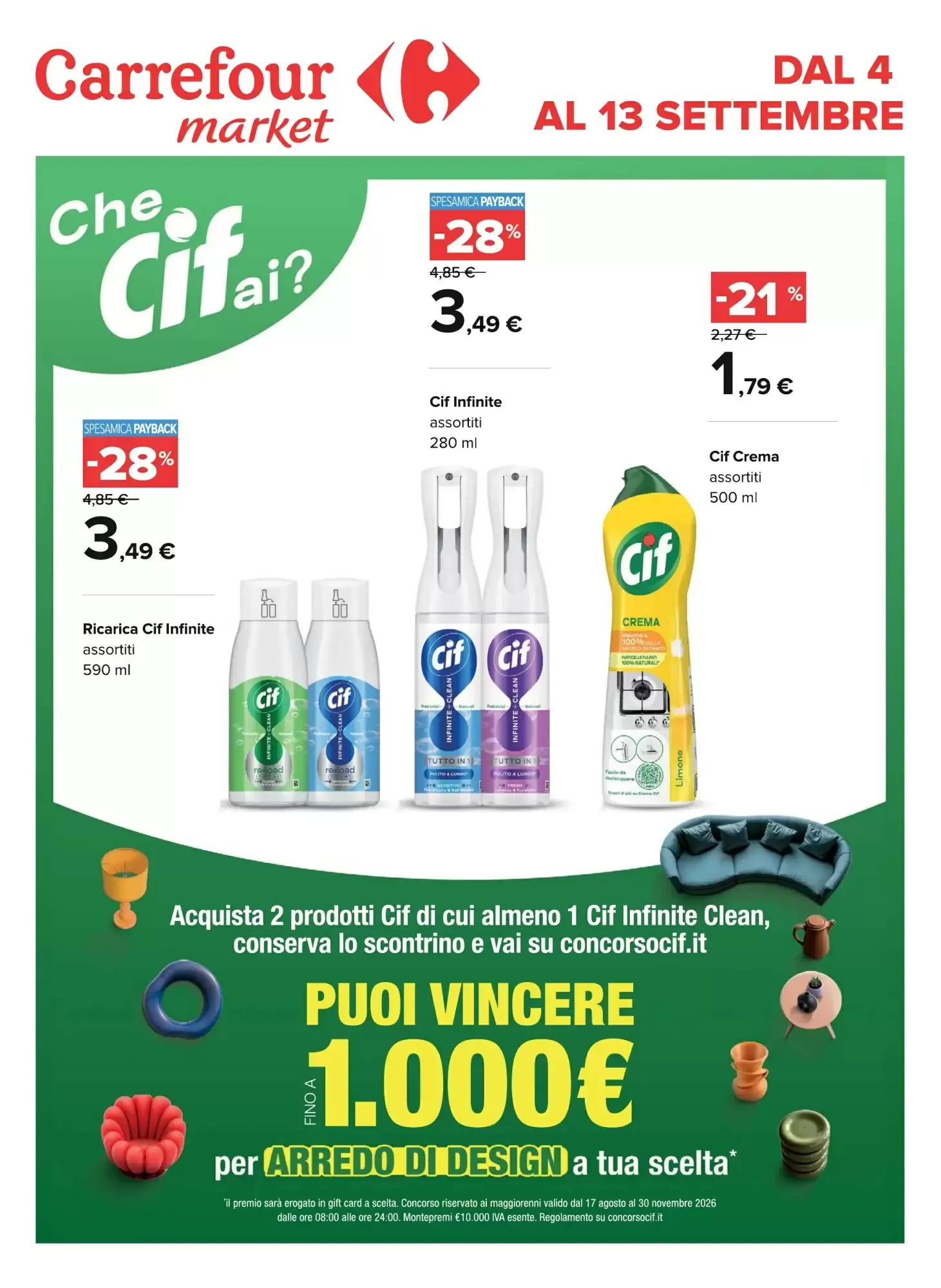Copertina Carrefour Market - Volantino Carrefour Market