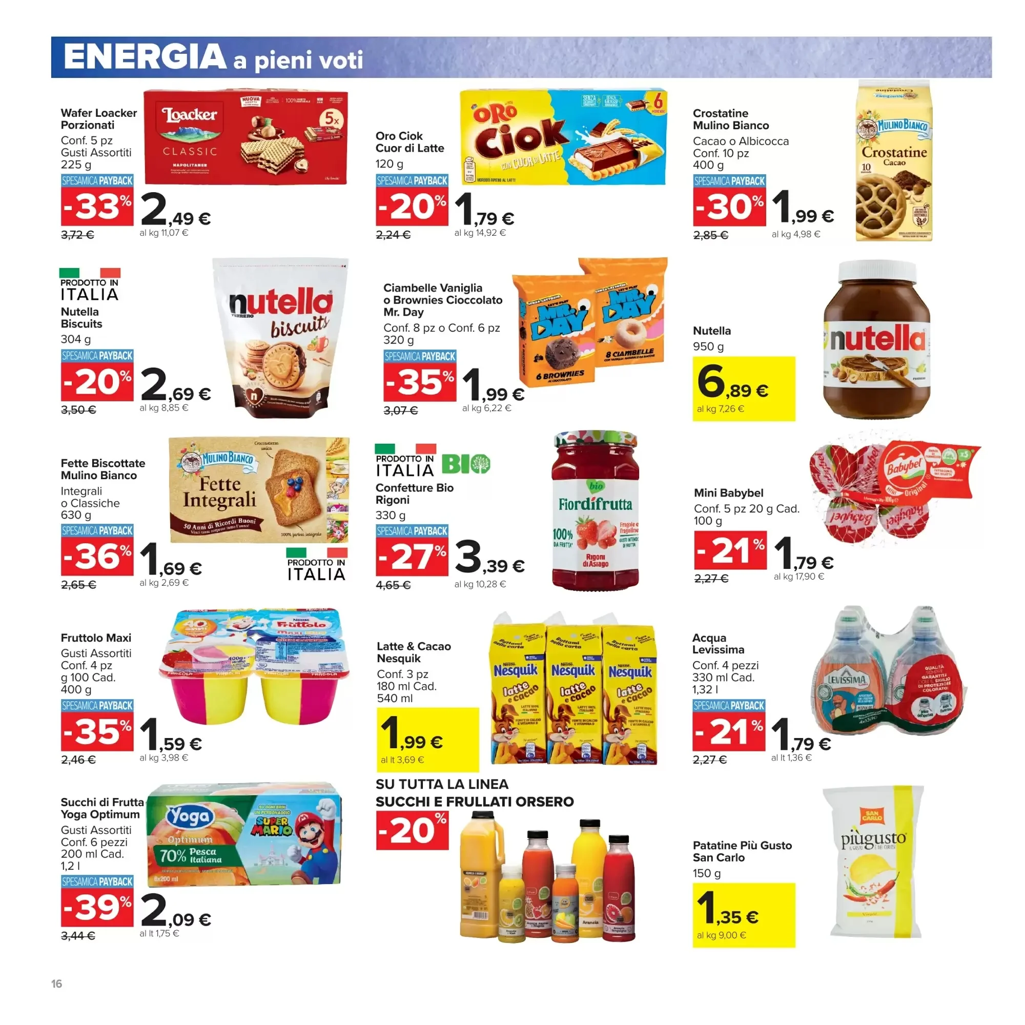 Volantino Carrefour Market Volantino Carrefour Market pagina 16