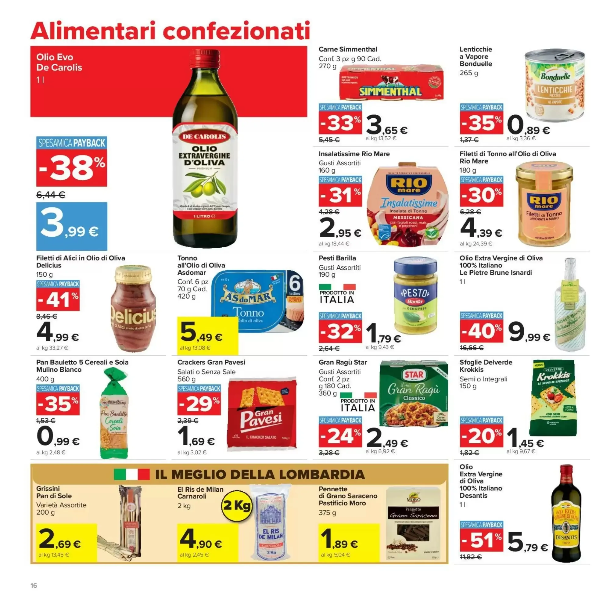Volantino Carrefour Market Volantino Carrefour Market pagina 16