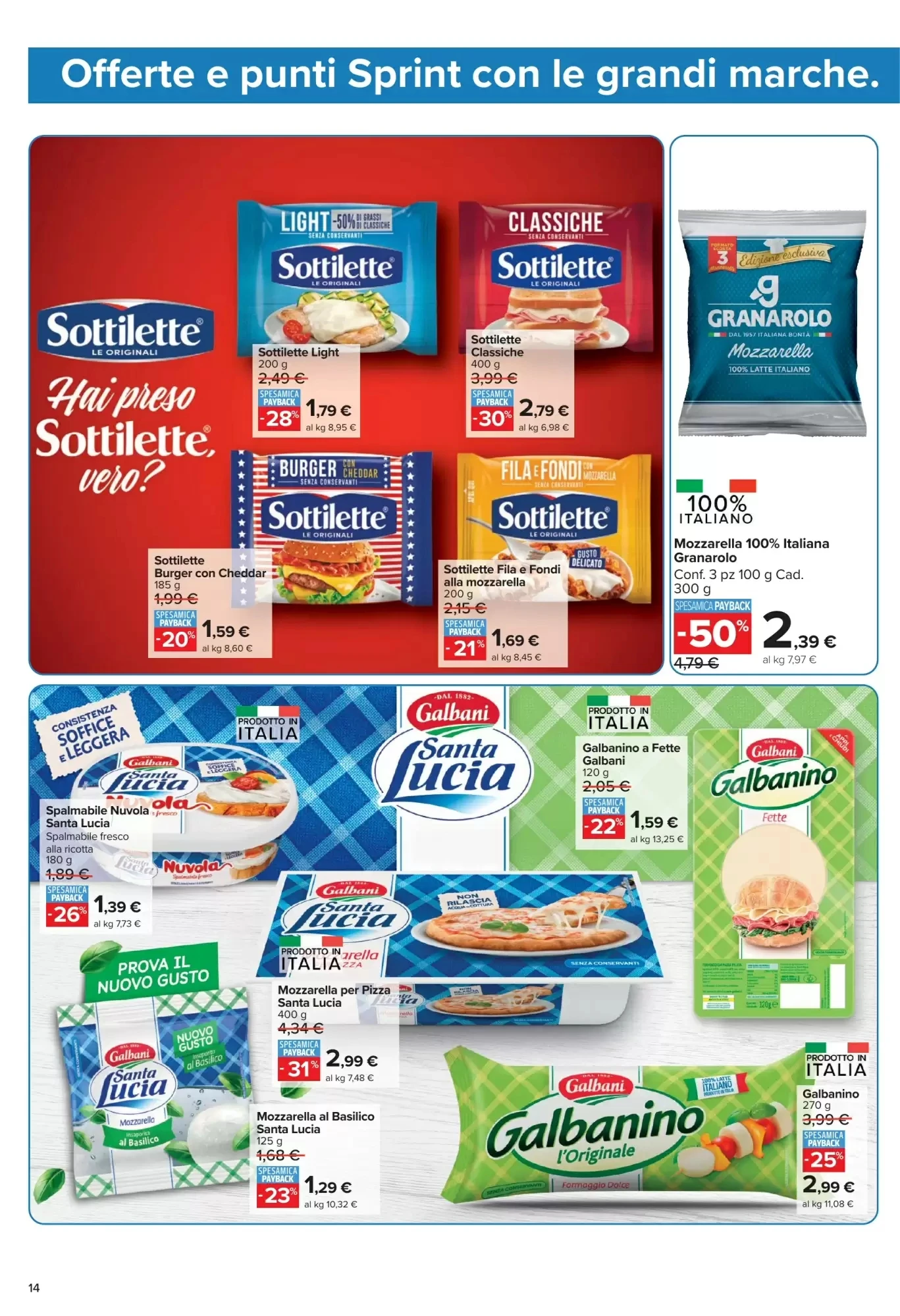 Volantino Carrefour Market Volantino Carrefour Market pagina 14