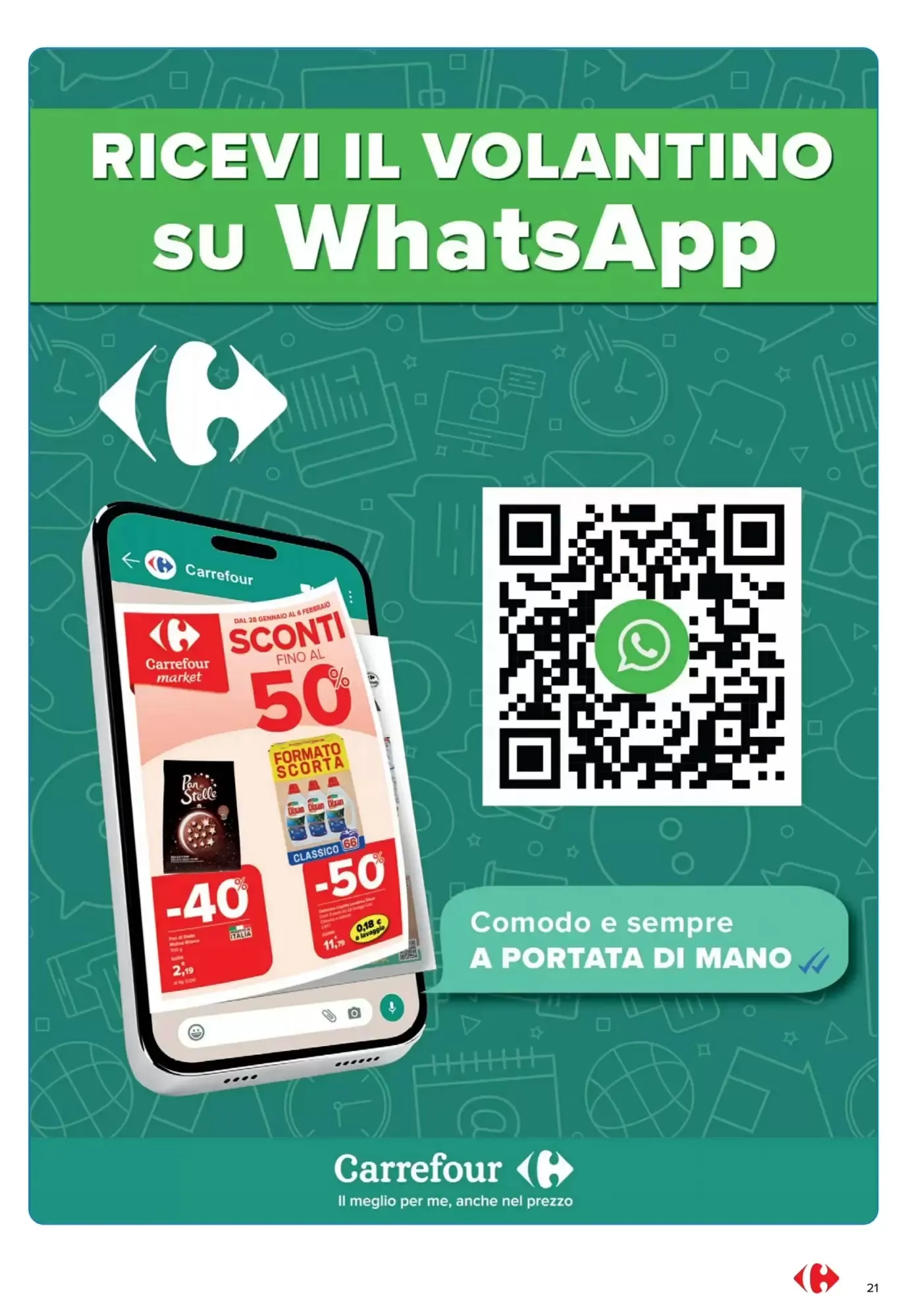 Volantino Carrefour Market Volantino Carrefour Market pagina 21