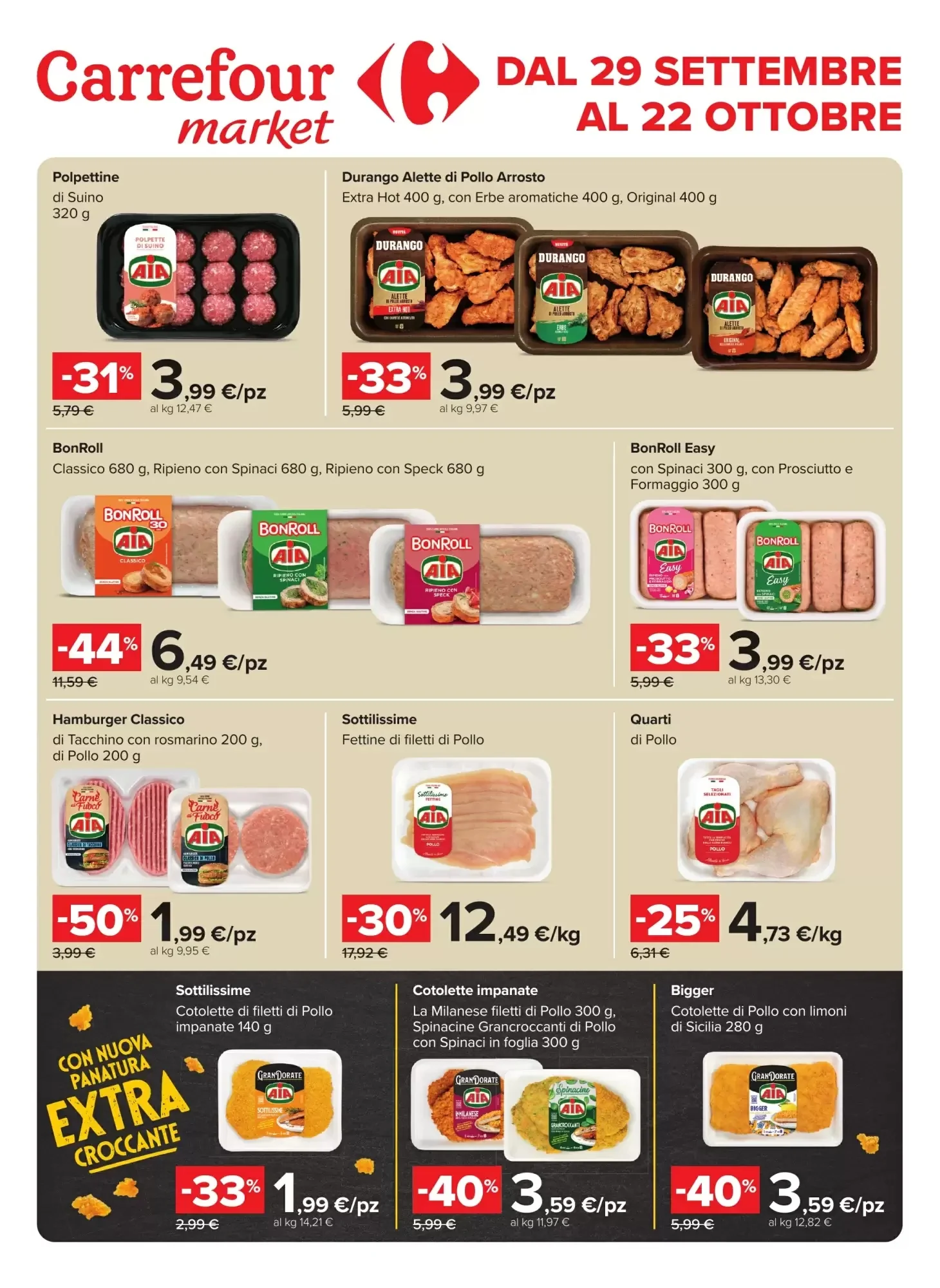 Copertina Carrefour Market - Volantino Carrefour Market