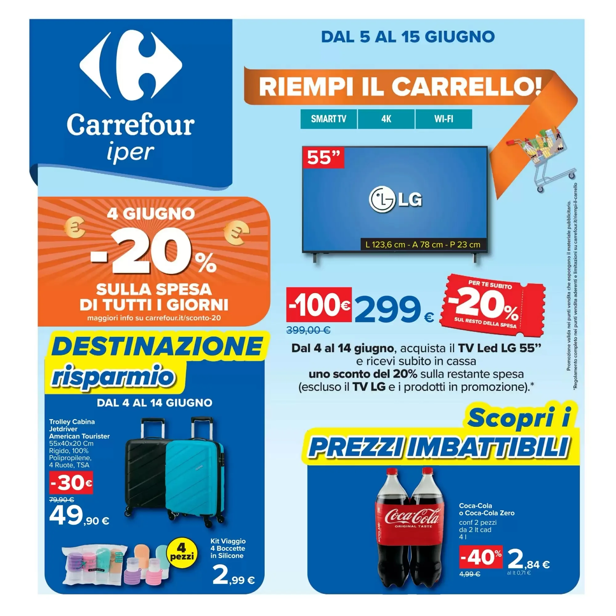 Copertina Carrefour - Volantino Carrefour