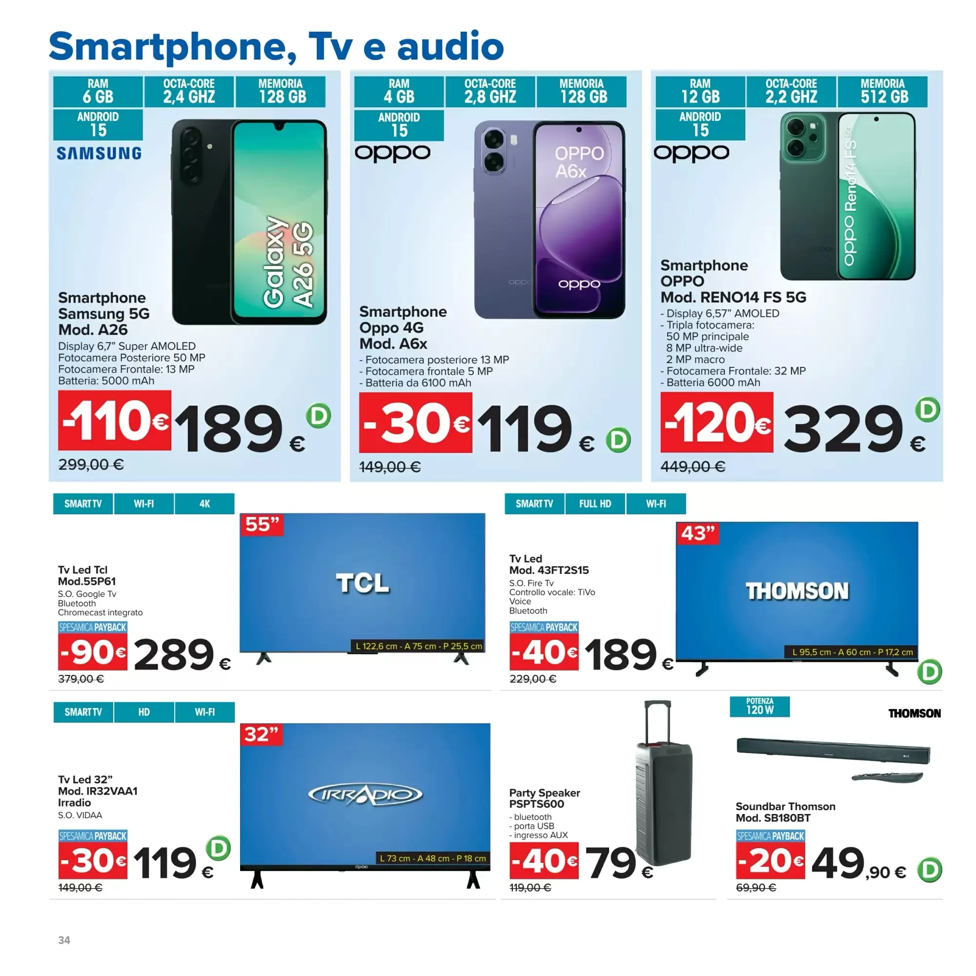 Volantino Carrefour Volantino Carrefour pagina 34