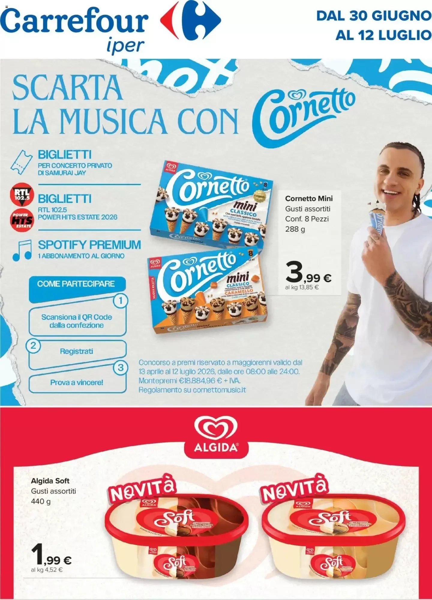Copertina Carrefour - Volantino Carrefour