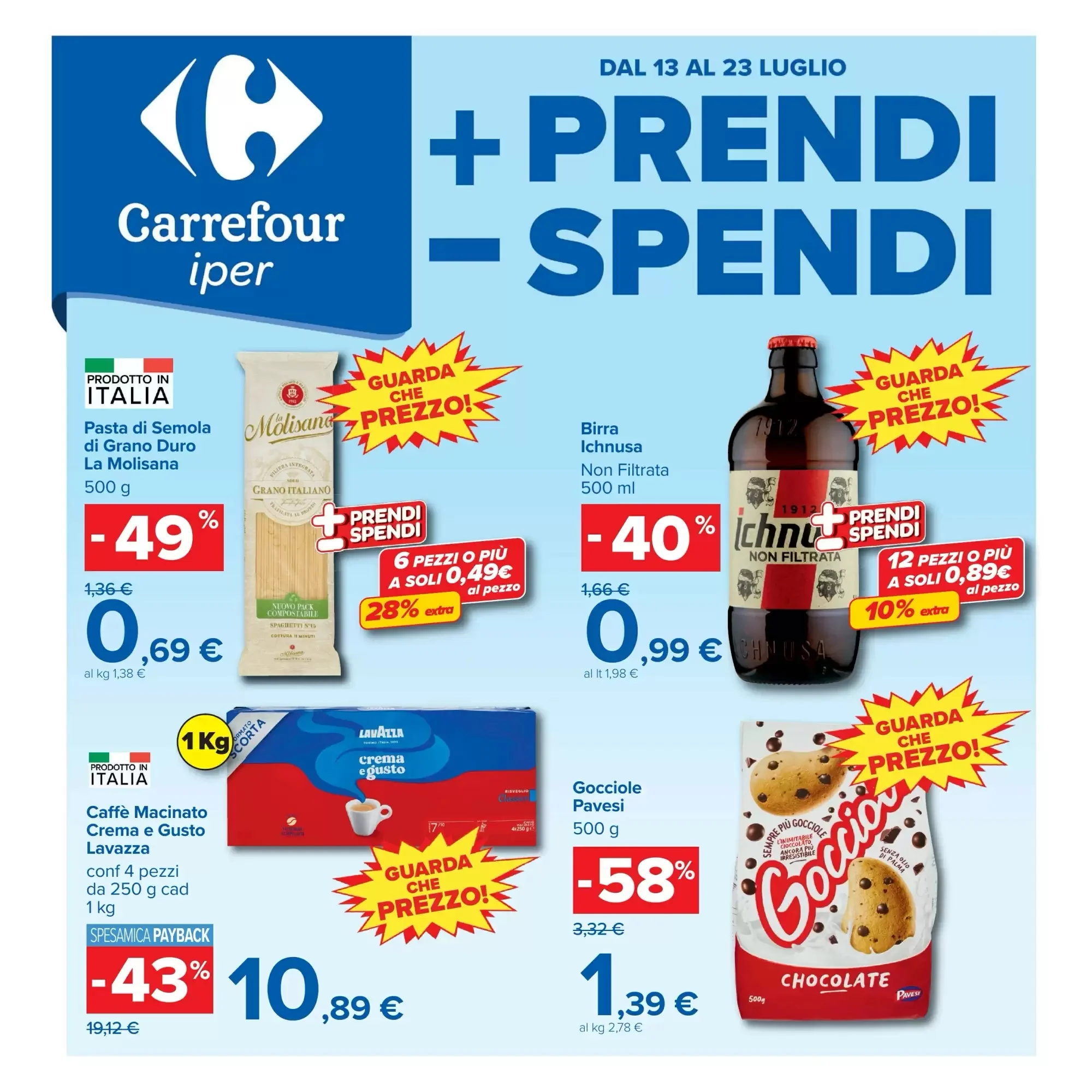 Copertina Carrefour - Volantino Carrefour