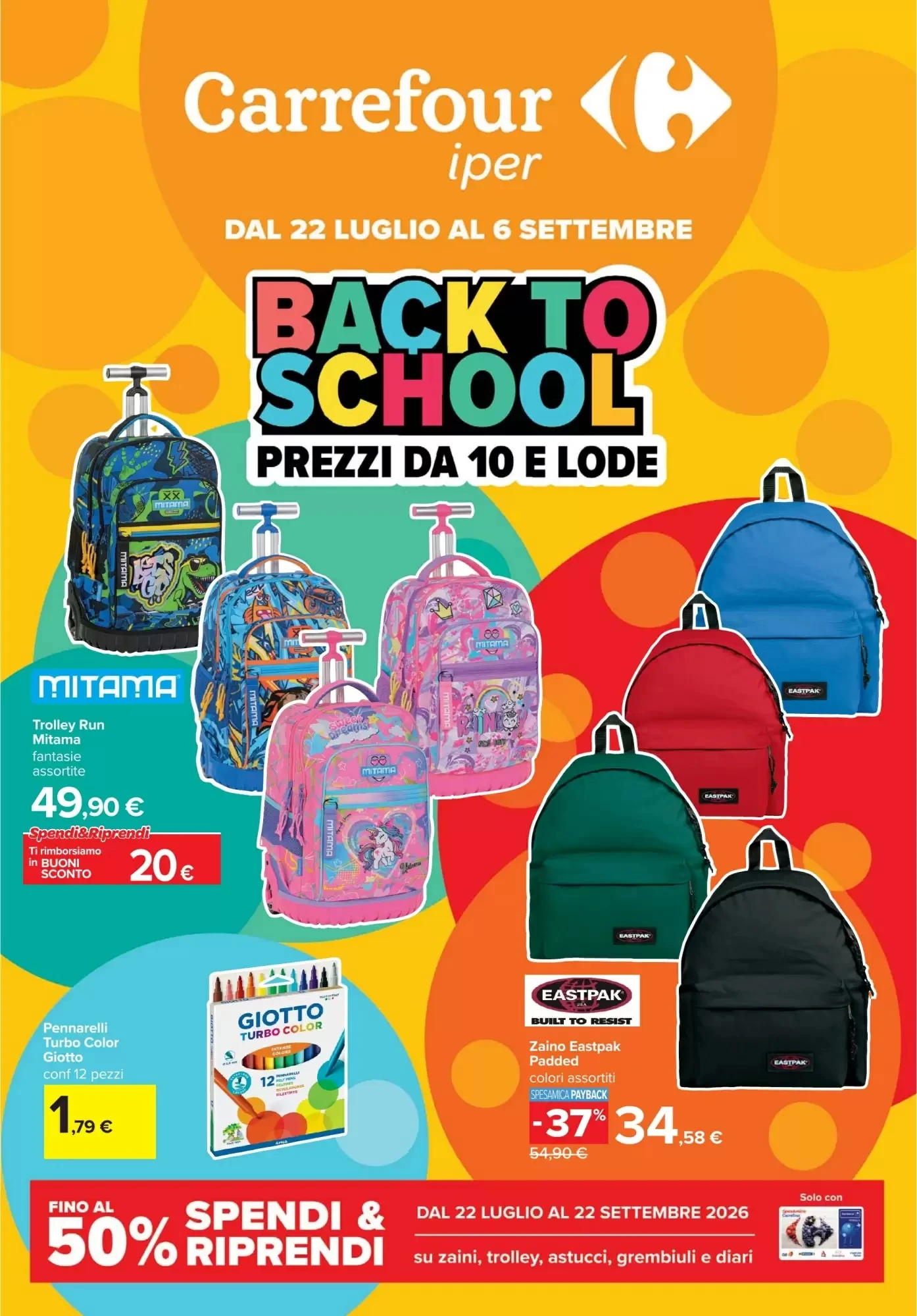 Copertina Carrefour - Volantino Carrefour