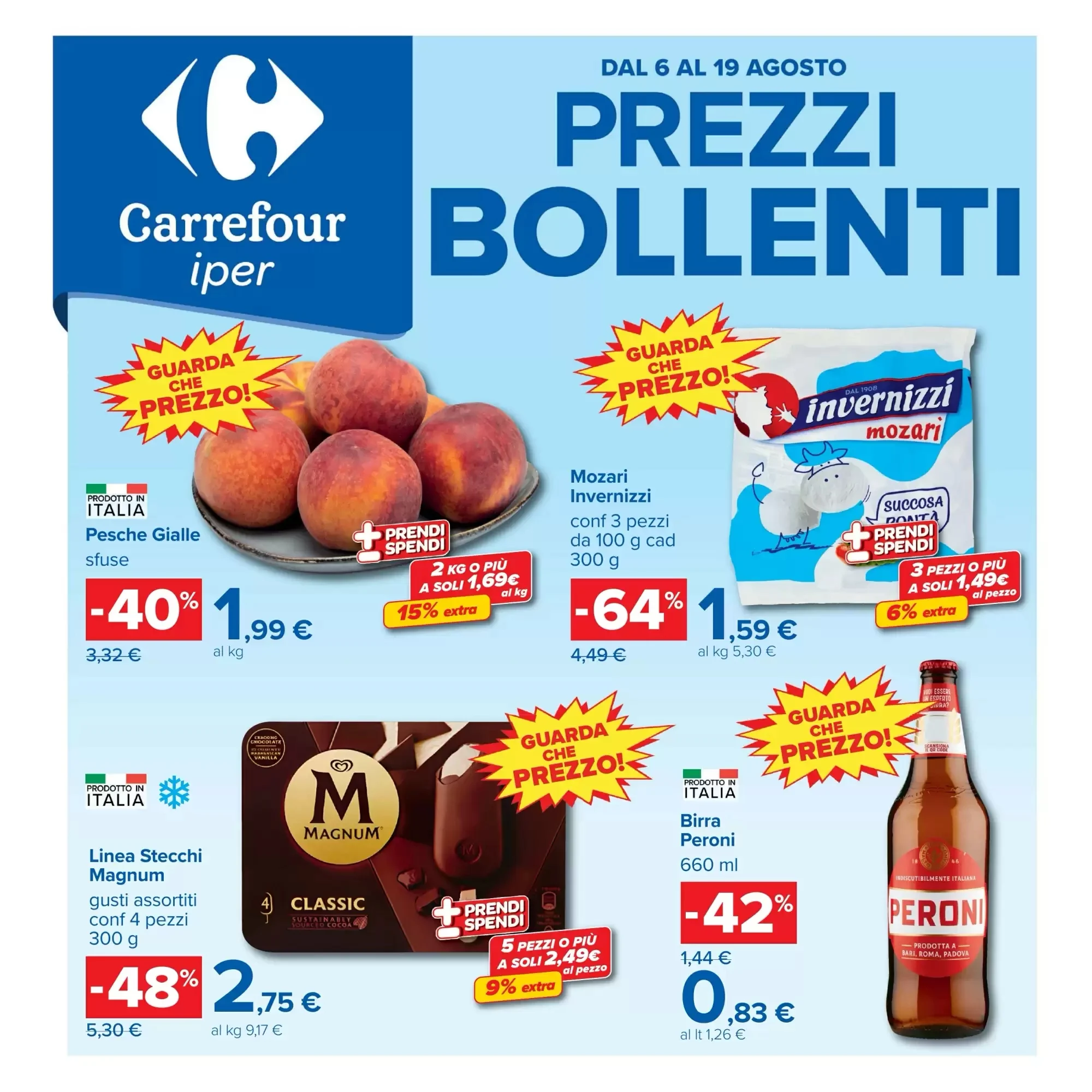 Copertina Carrefour - Volantino Carrefour
