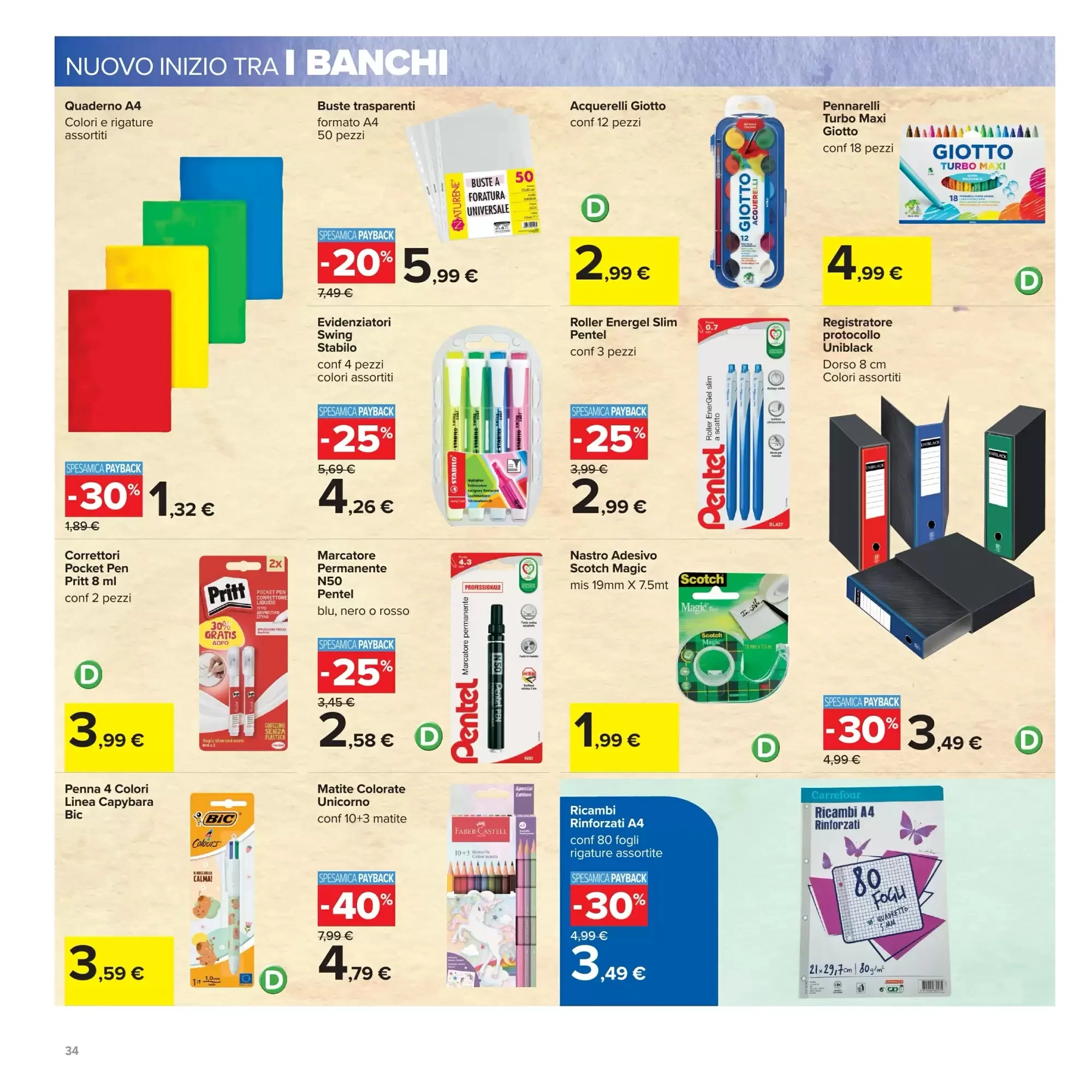 Volantino Carrefour Volantino Carrefour pagina 34