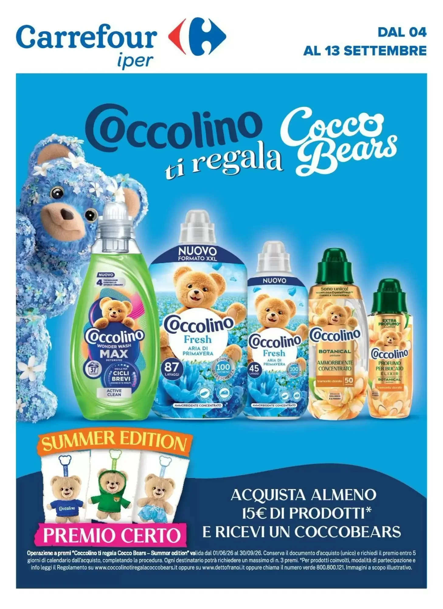 Copertina Carrefour - Volantino Carrefour