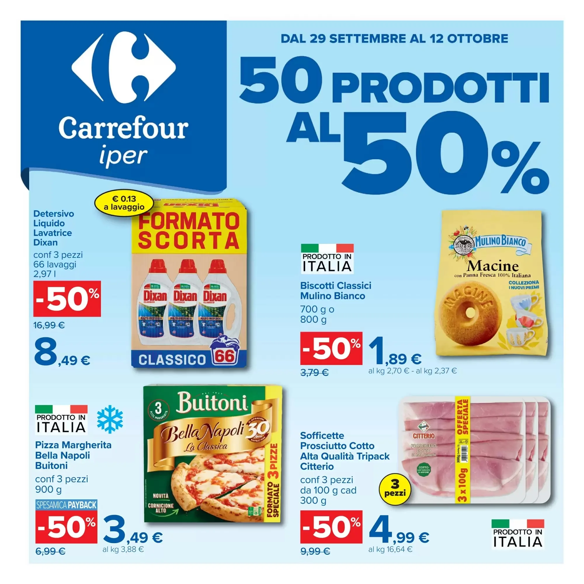 Copertina Carrefour - Volantino Carrefour