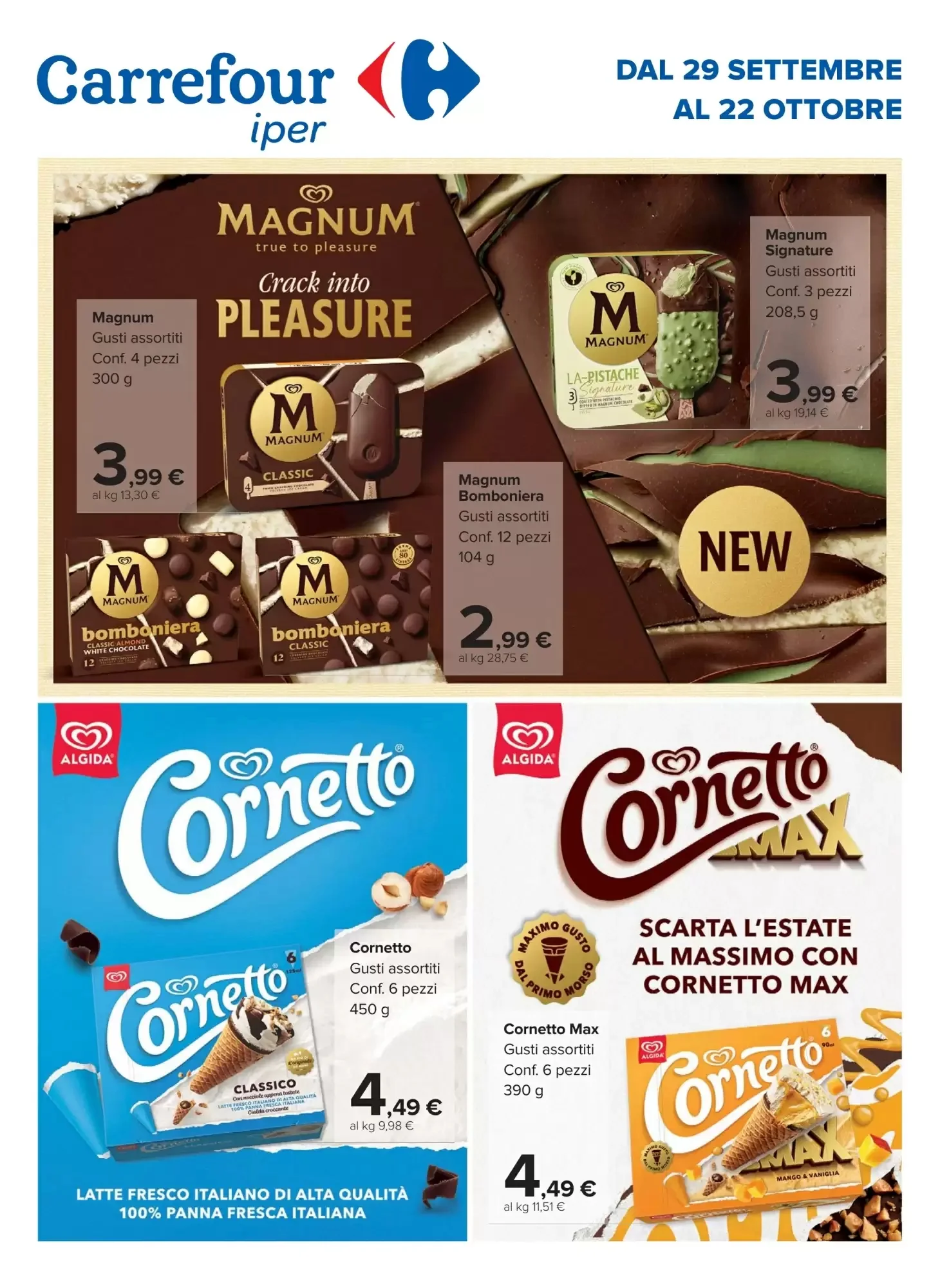 Copertina Carrefour - Volantino Carrefour