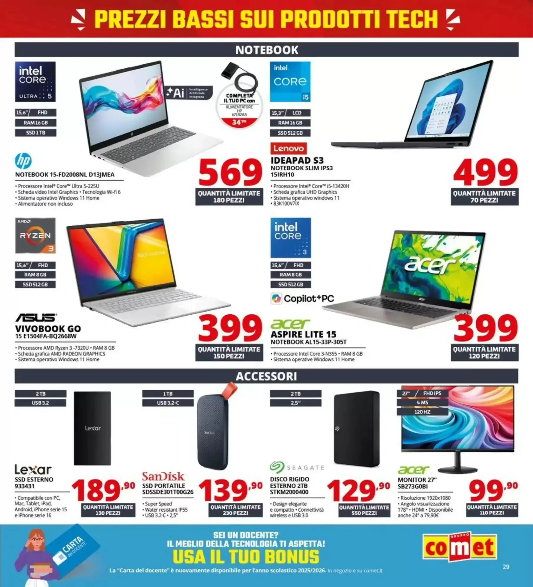 Volantino Comet Volantino Comet pagina 29
