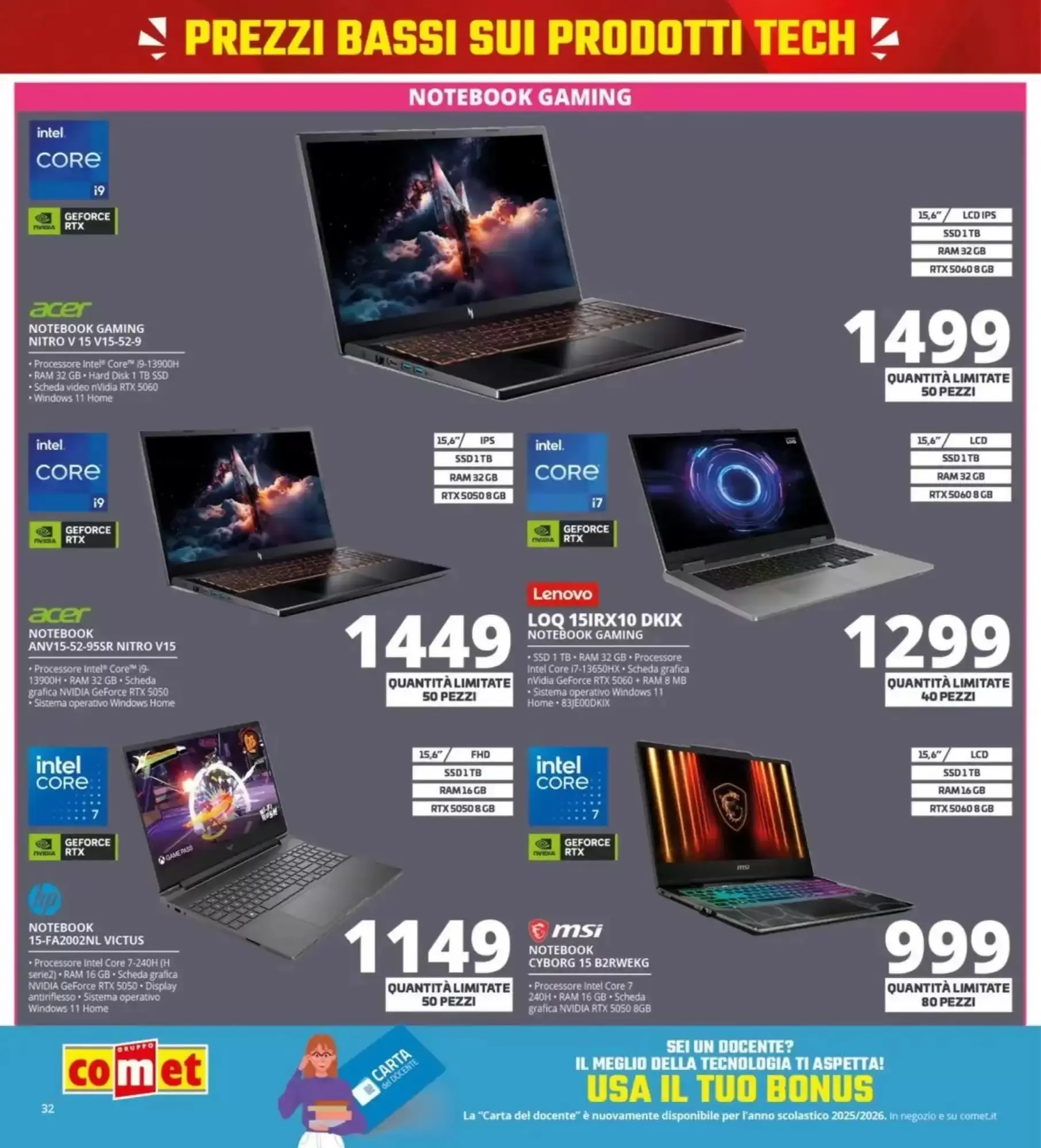Volantino Comet Volantino Comet pagina 32