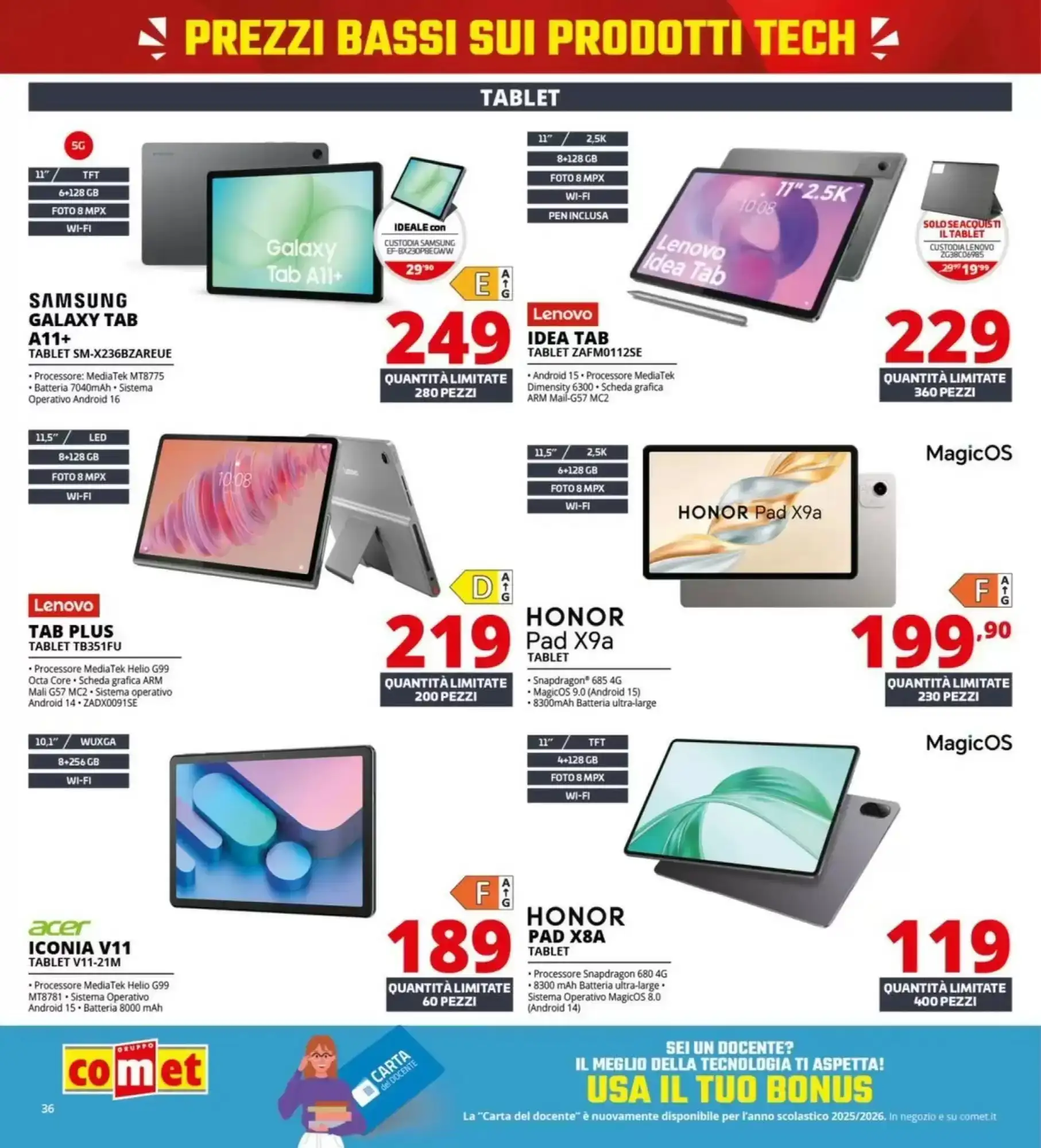 Volantino Comet Volantino Comet pagina 36