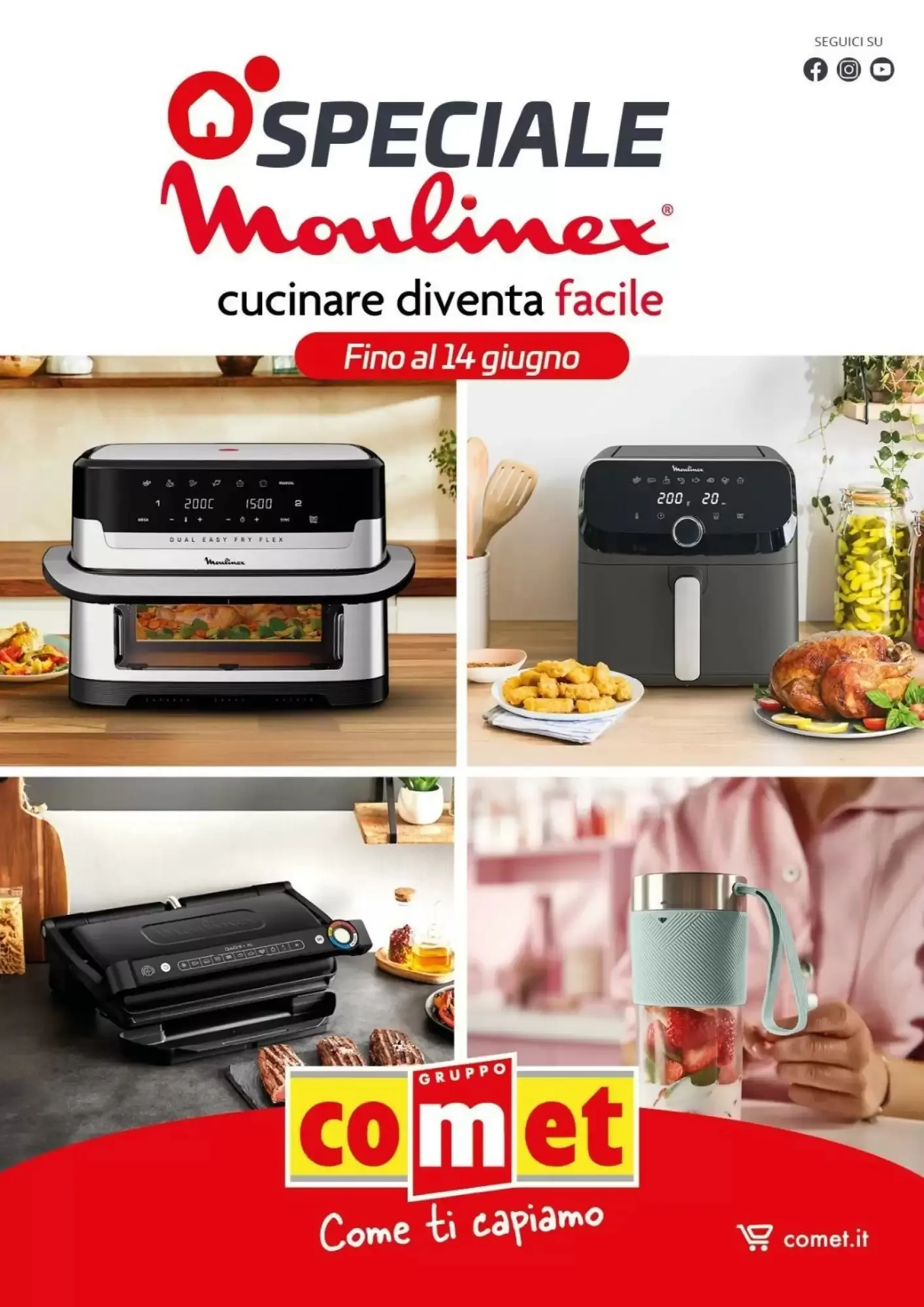 Copertina Comet - Volantino Comet