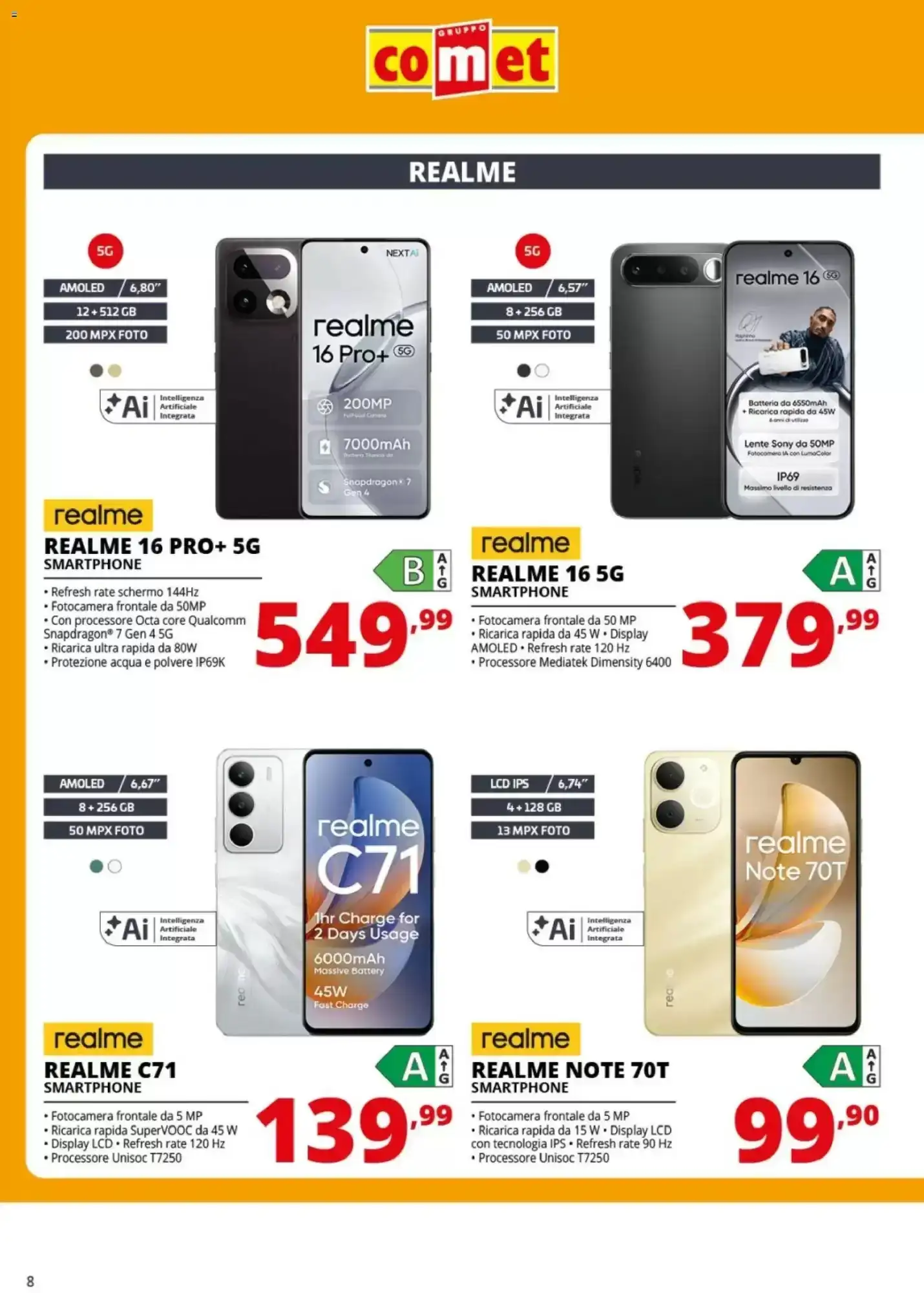 Volantino Comet Volantino Comet pagina 8