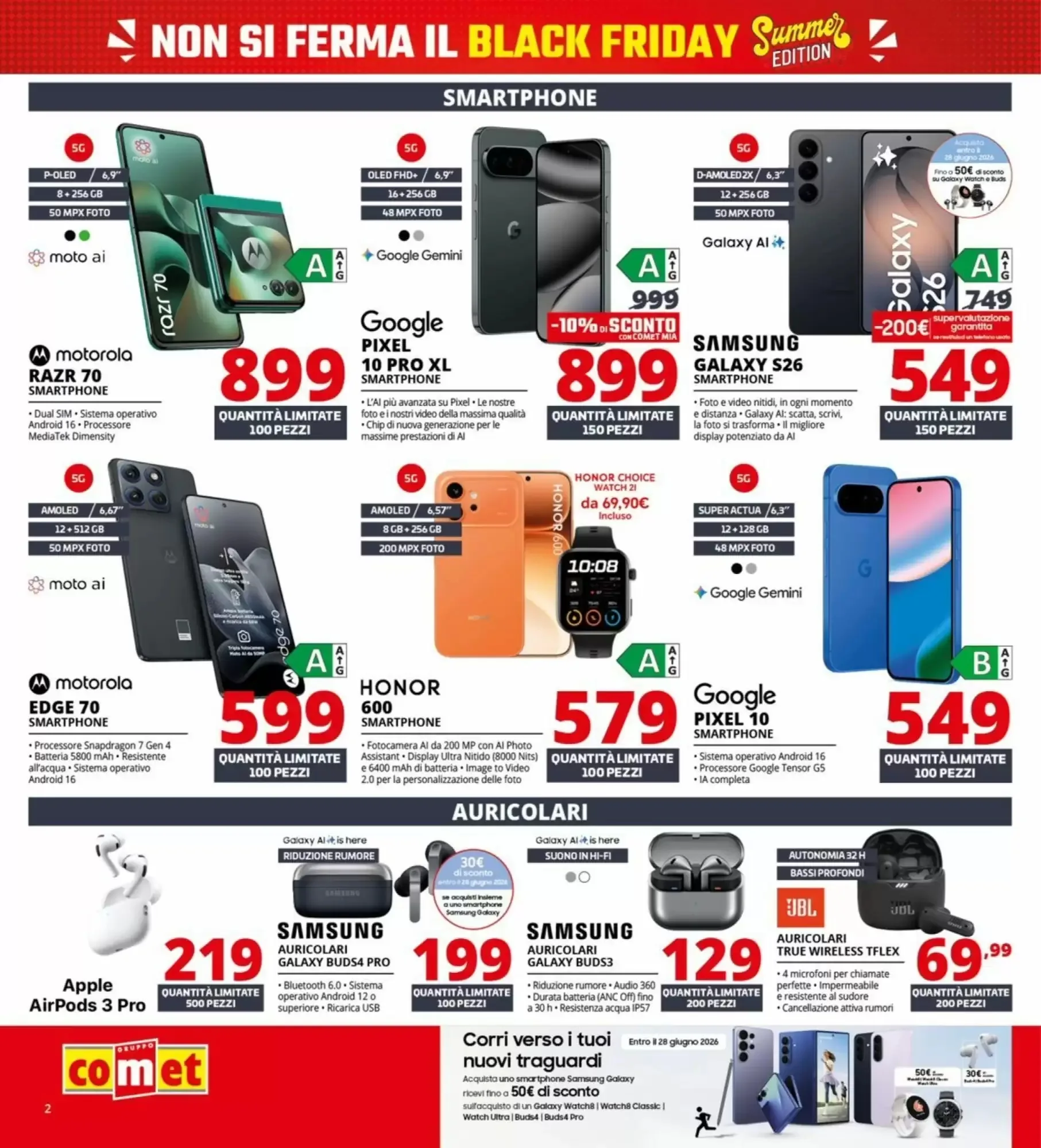 Volantino Comet Volantino Comet pagina 2