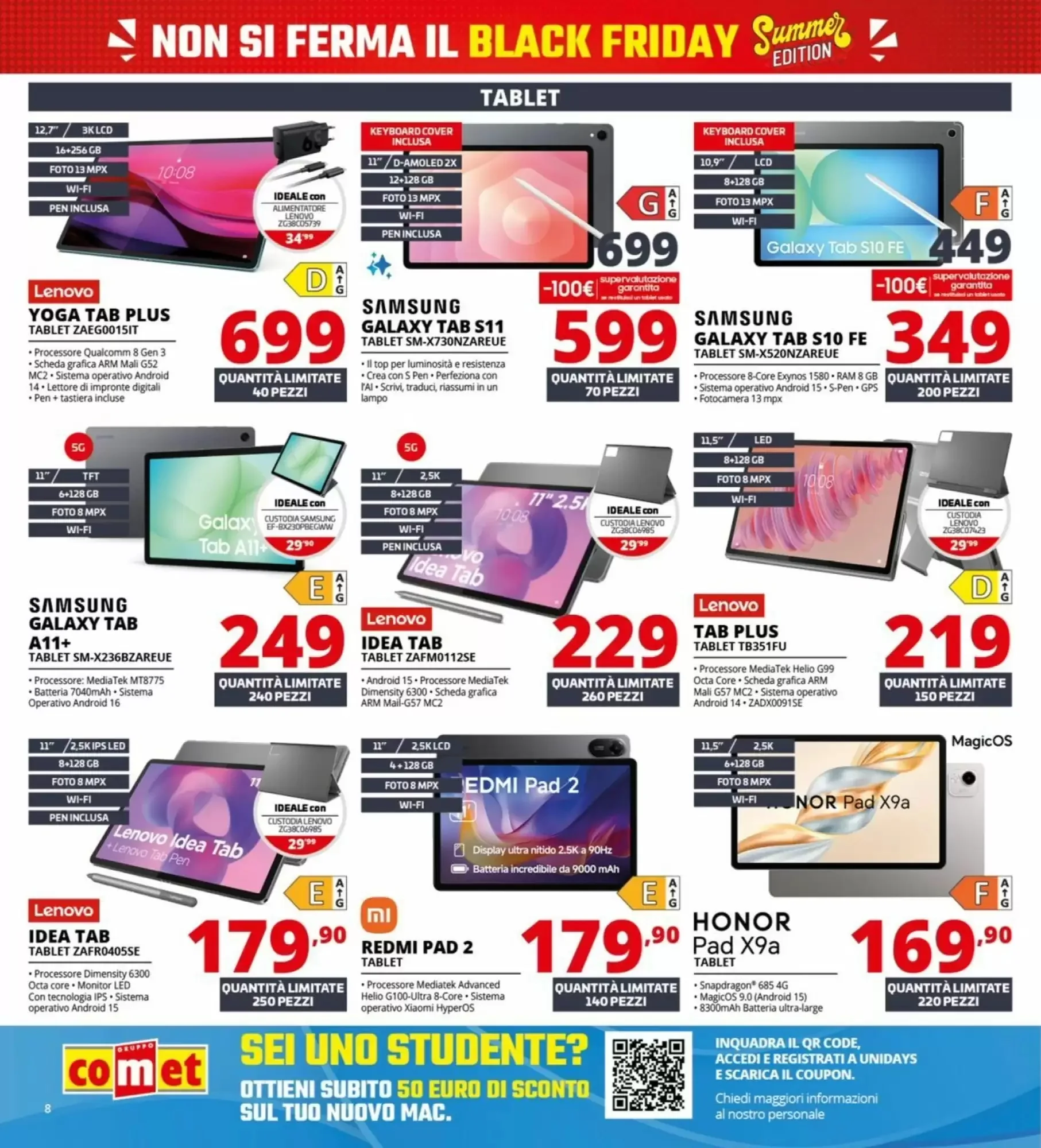 Volantino Comet Volantino Comet pagina 8