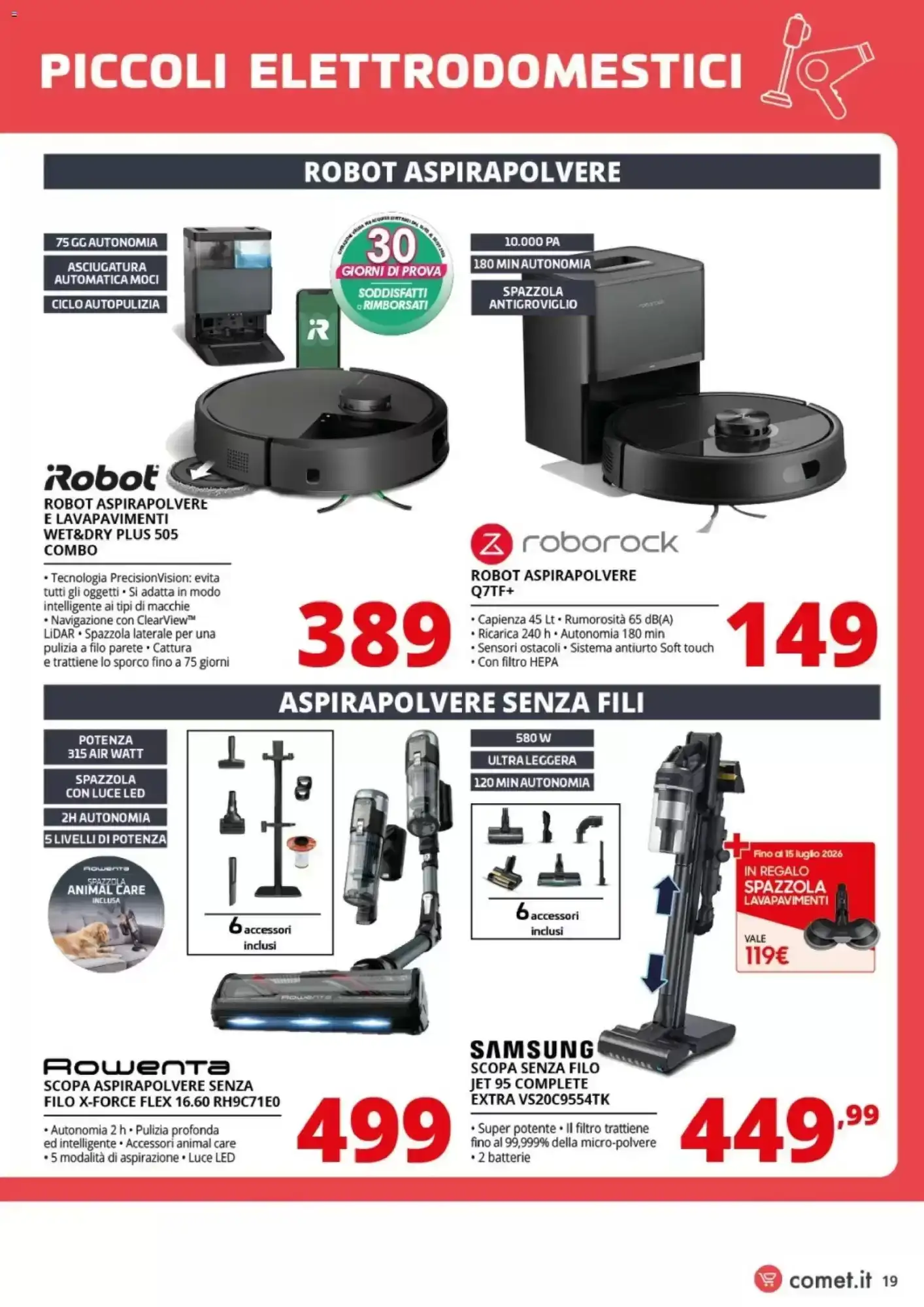 Volantino Comet Volantino Comet pagina 19