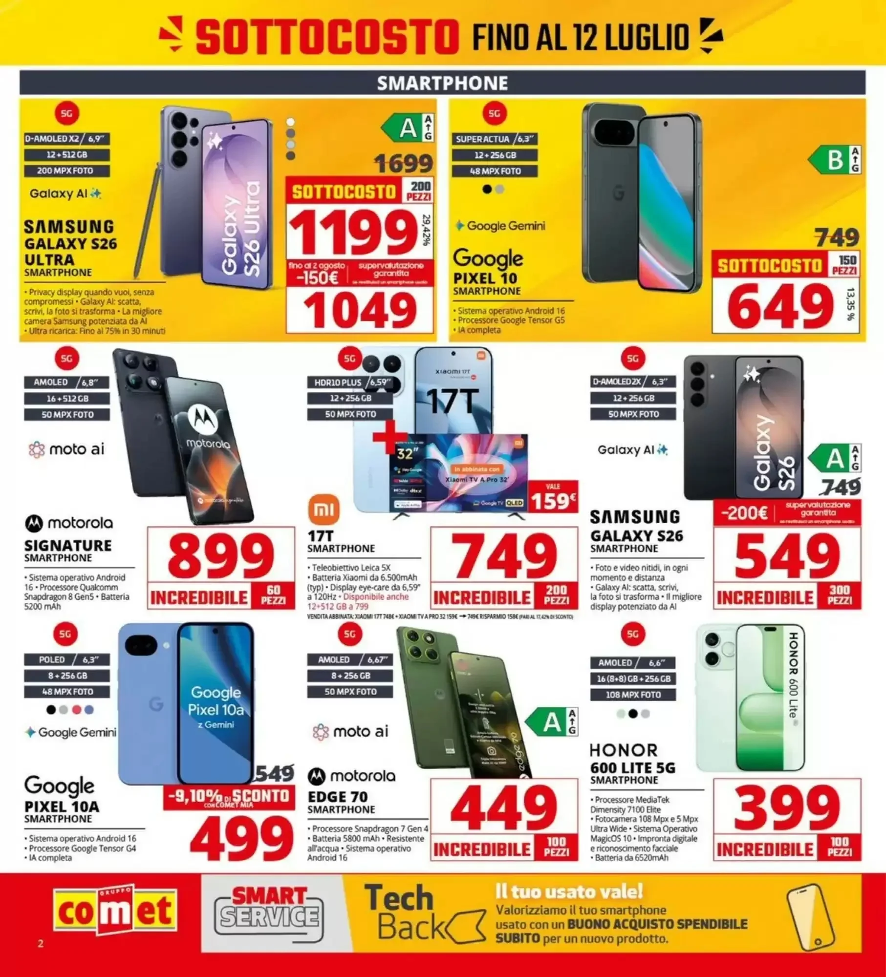 Volantino Comet Volantino Comet pagina 2